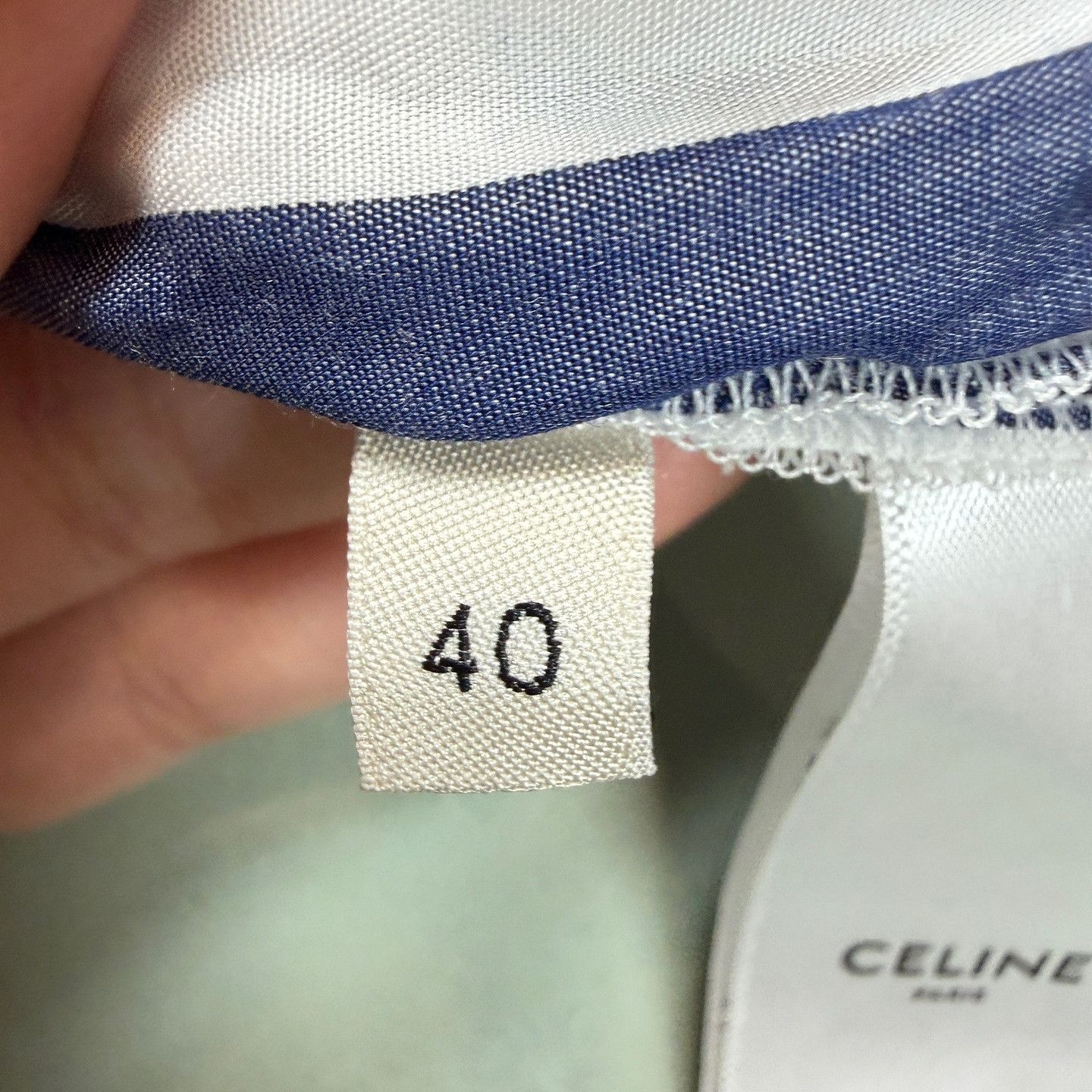 Celine Celine Striped Drawstring Pants Size 40 Size 28" / US 6 / IT 42 - 5 Thumbnail