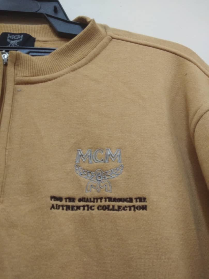 MCM MCM small logo half zipped sweatshirt Size US M / EU 48-50 / 2 - 2 Thumbnail