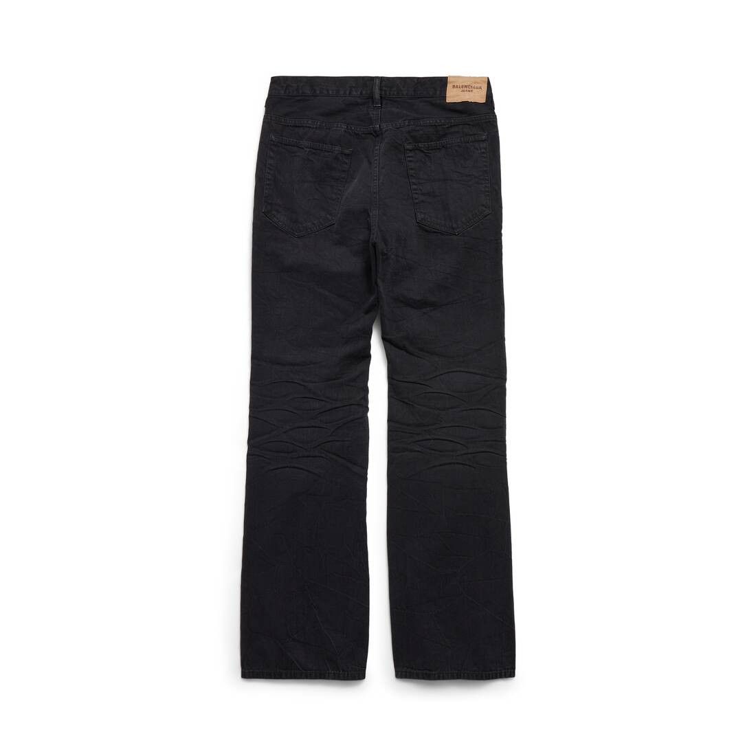 Balenciaga flared pants in black light japanese denim Size US 28 / EU 44 - 2 Thumbnail