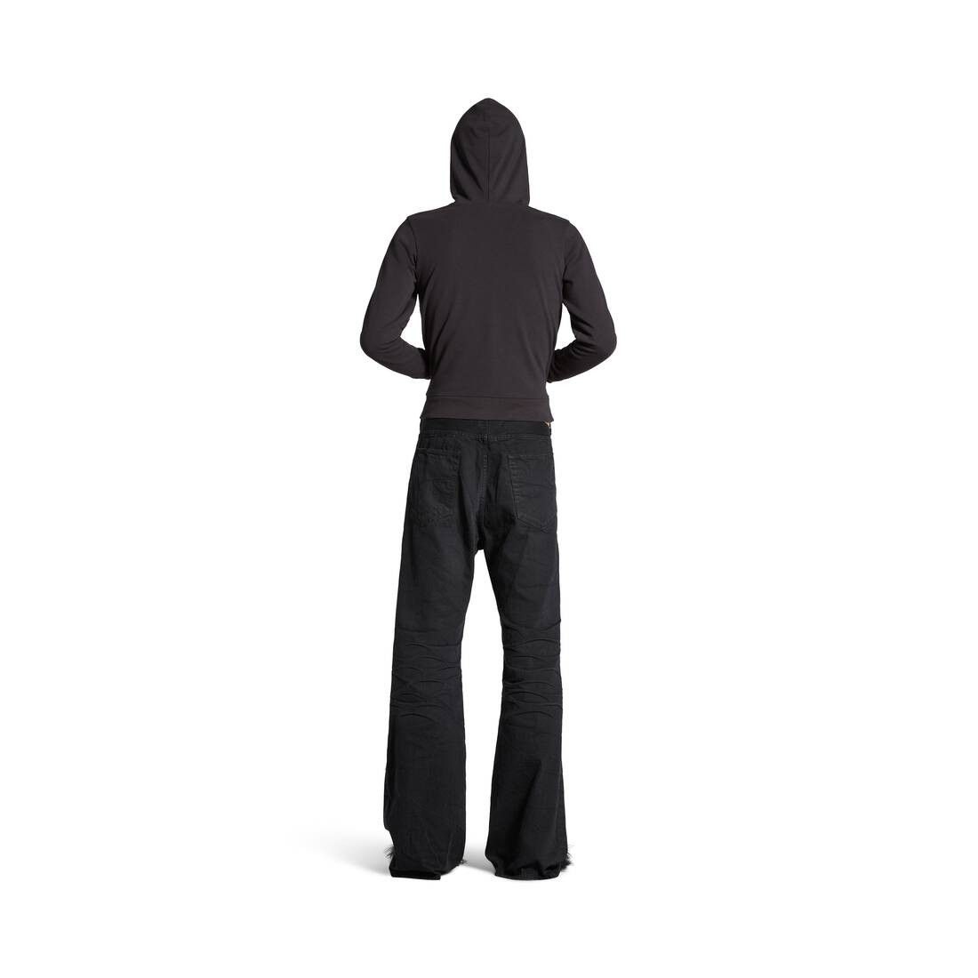 Balenciaga flared pants in black light japanese denim Size US 30 / EU 46 - 5 Thumbnail