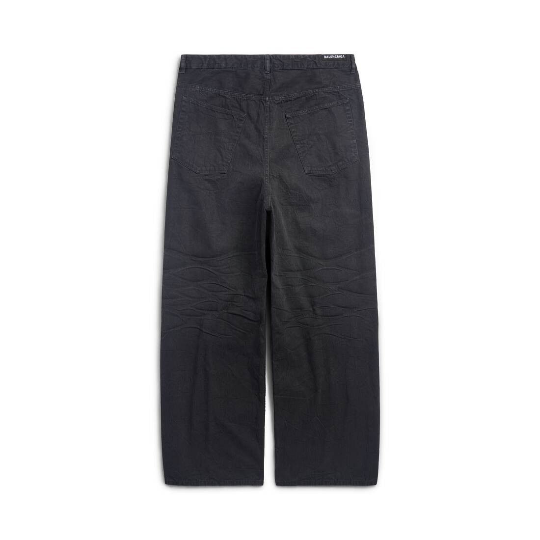 Balenciaga oversized baggy pants in black light japanese denim Size US 28 / EU 44 - 2 Thumbnail