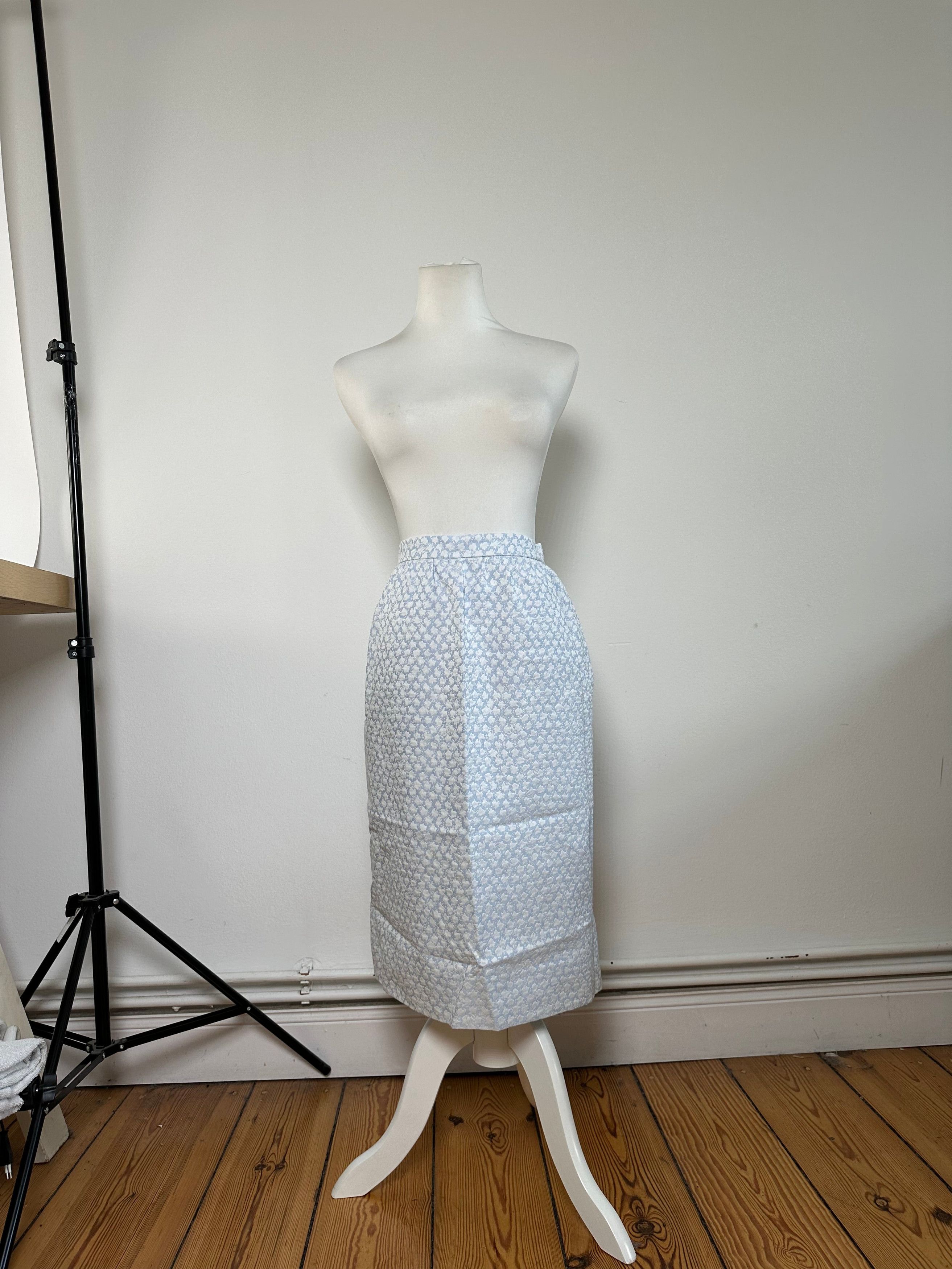 Givenchy Vintage Silk Skirt Light Size 27" / US 4 / IT 40 - 14 Thumbnail