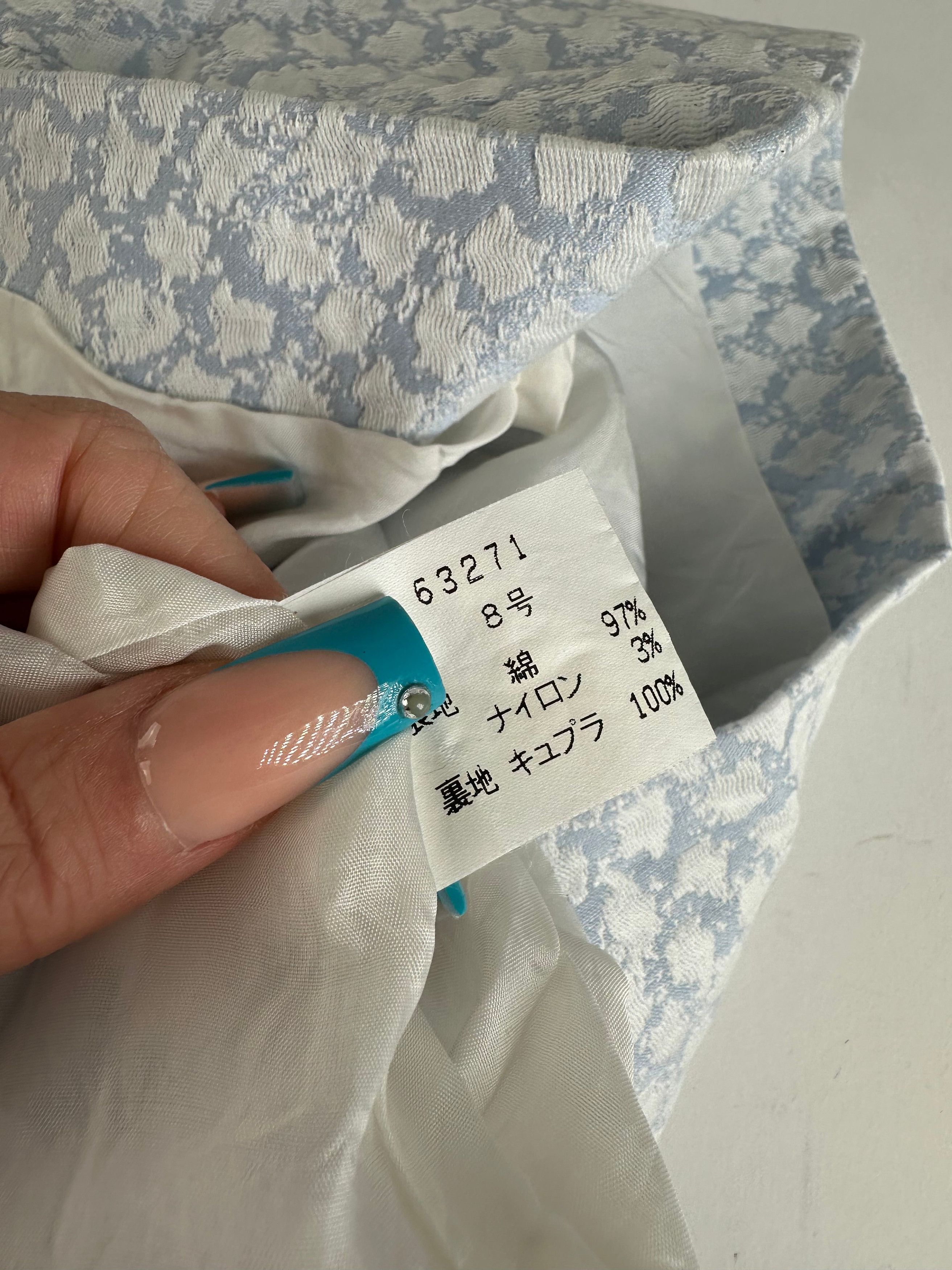 Givenchy Vintage Silk Skirt Light Size 27" / US 4 / IT 40 - 5 Thumbnail