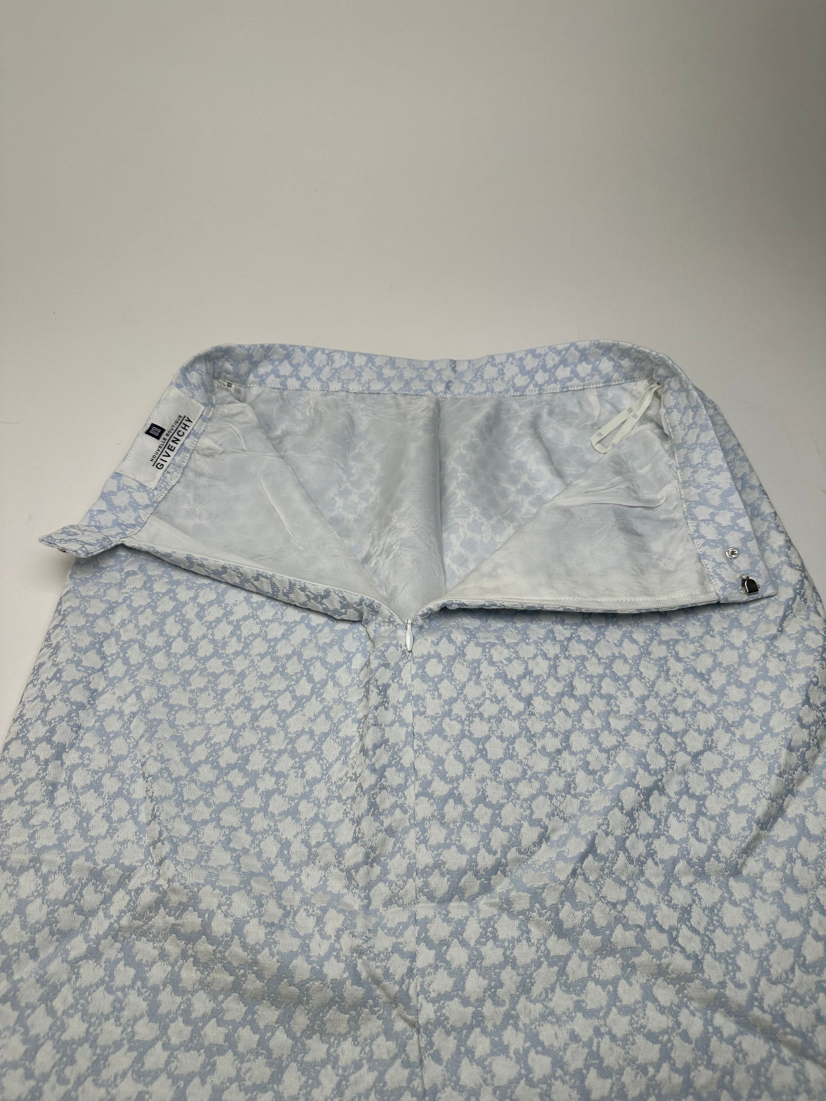 Givenchy Vintage Silk Skirt Light Size 27" / US 4 / IT 40 - 9 Thumbnail