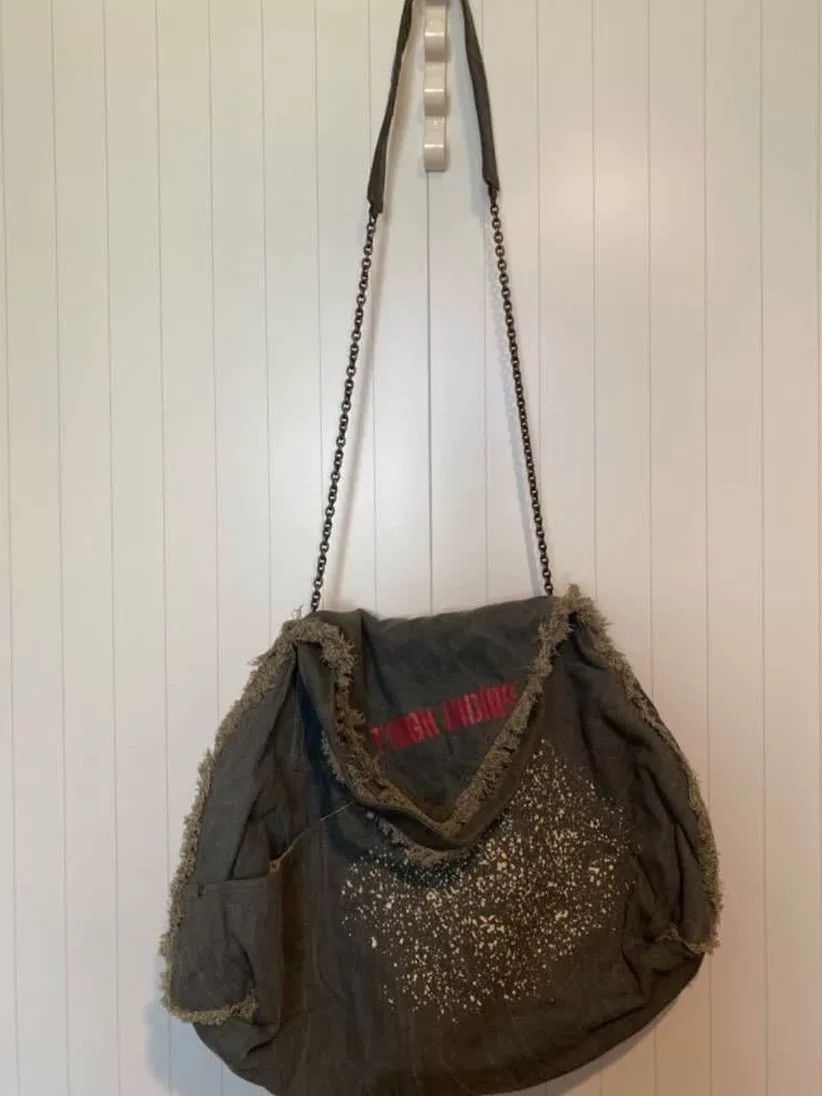 Vintage TOUGH Jeansmith Vintage Motorcycle Crossbody Bag Size ONE SIZE - 5 Thumbnail