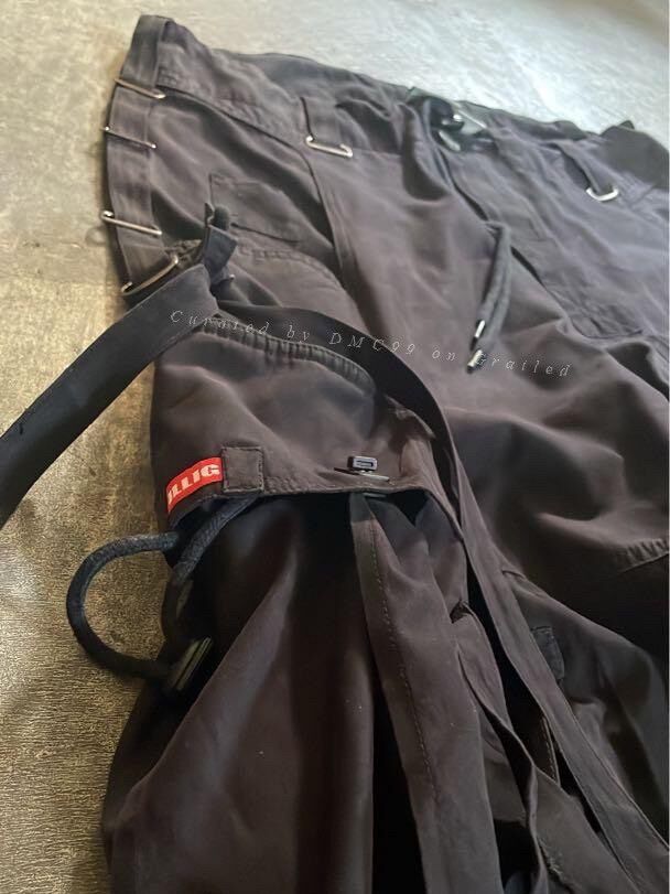 Illest Vintage Y2K Illig Oversize Wide-Leg Cargo Pants Size US 30 / EU 46 - 3 Thumbnail