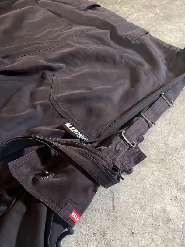 Illest Vintage Y2K Illig Oversize Wide-Leg Cargo Pants Size US 30 / EU 46 - 4 Thumbnail