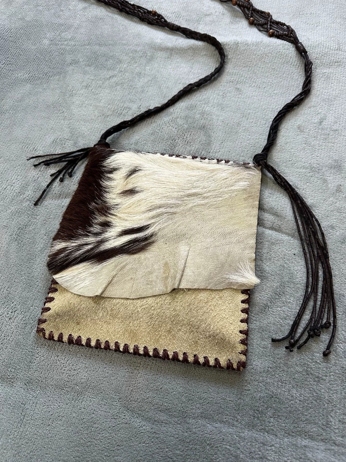 Vintage Vintage Plush Crossbody Bag Size ONE SIZE - 2 Thumbnail