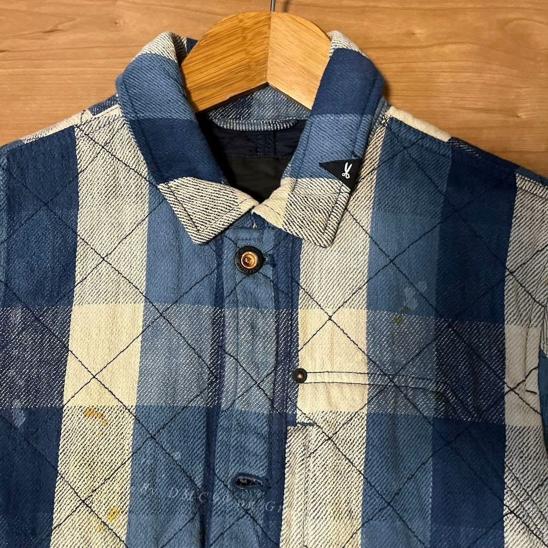 DENHAM DENHAM Classic Retro Distressed Cotton Jacket Size US M / EU 48-50 / 2 - 2 Thumbnail