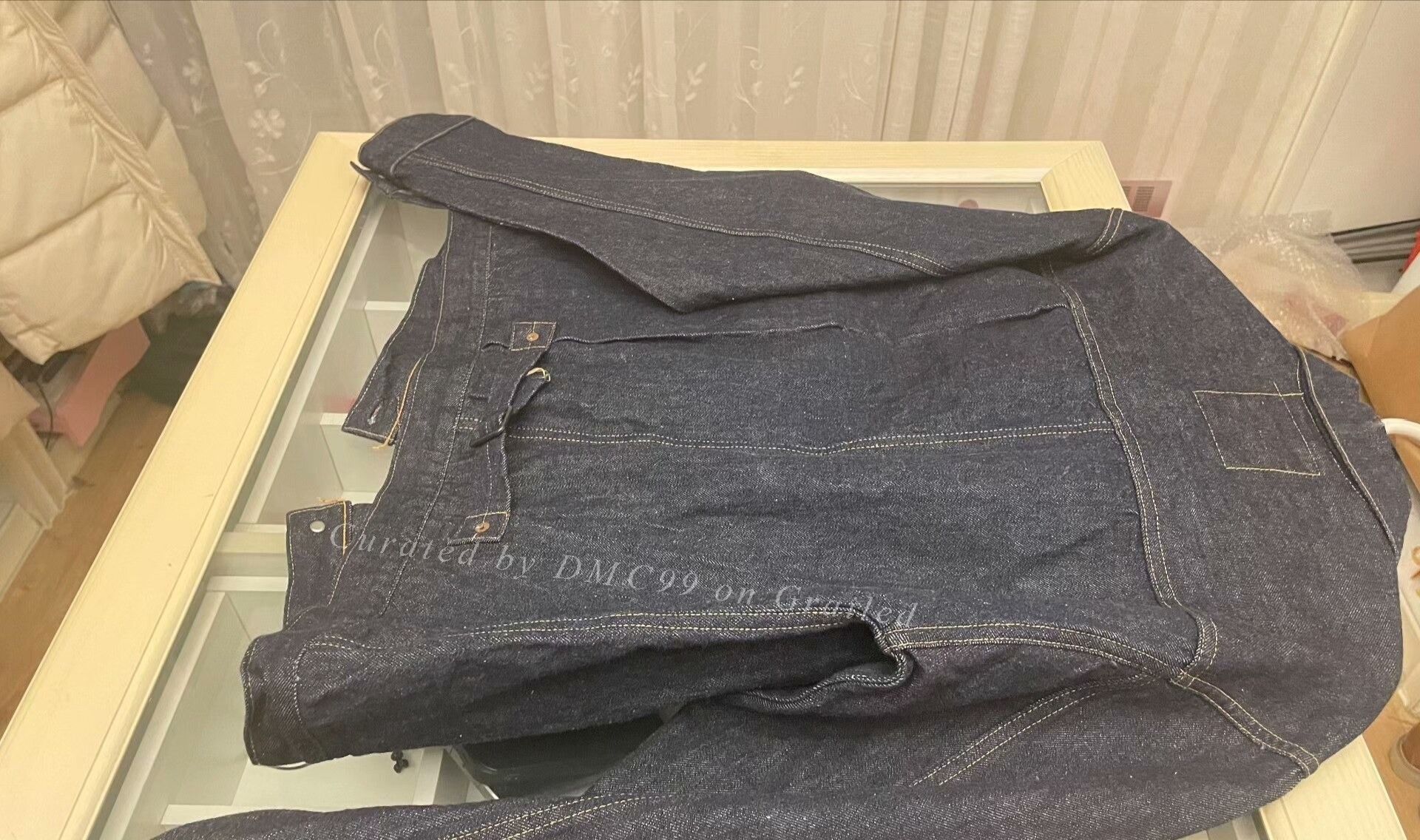 Vintage WAREHOUSE 1947 MODEL Denim Jacket Size US S / EU 44-46 / 1 - 5 Thumbnail