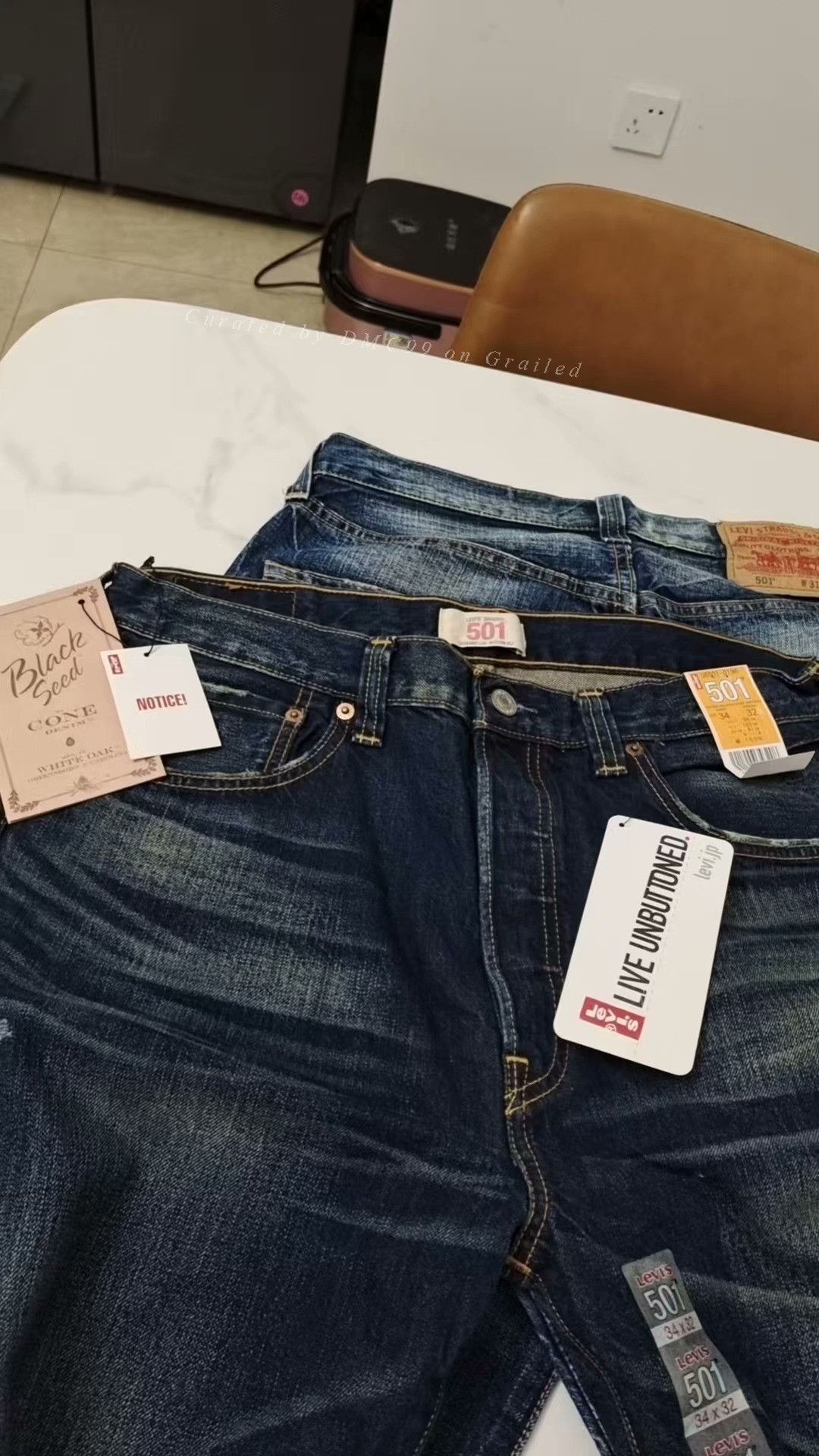 Levi's Levi's 08501-0196 Japanese New Size US 34 / EU 50 - 3 Thumbnail