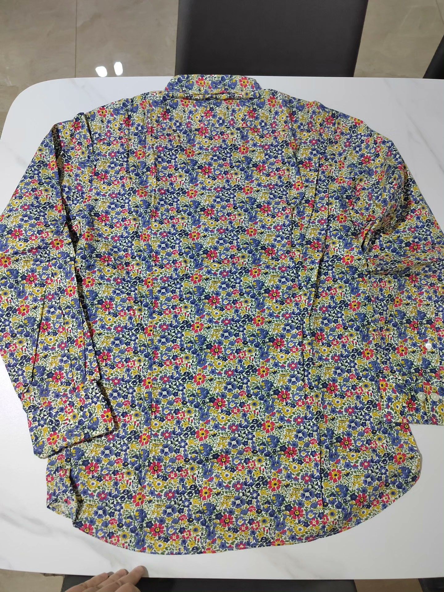 Vintage 23 Floral Print Shirt Size US S / EU 44-46 / 1 - 4 Thumbnail