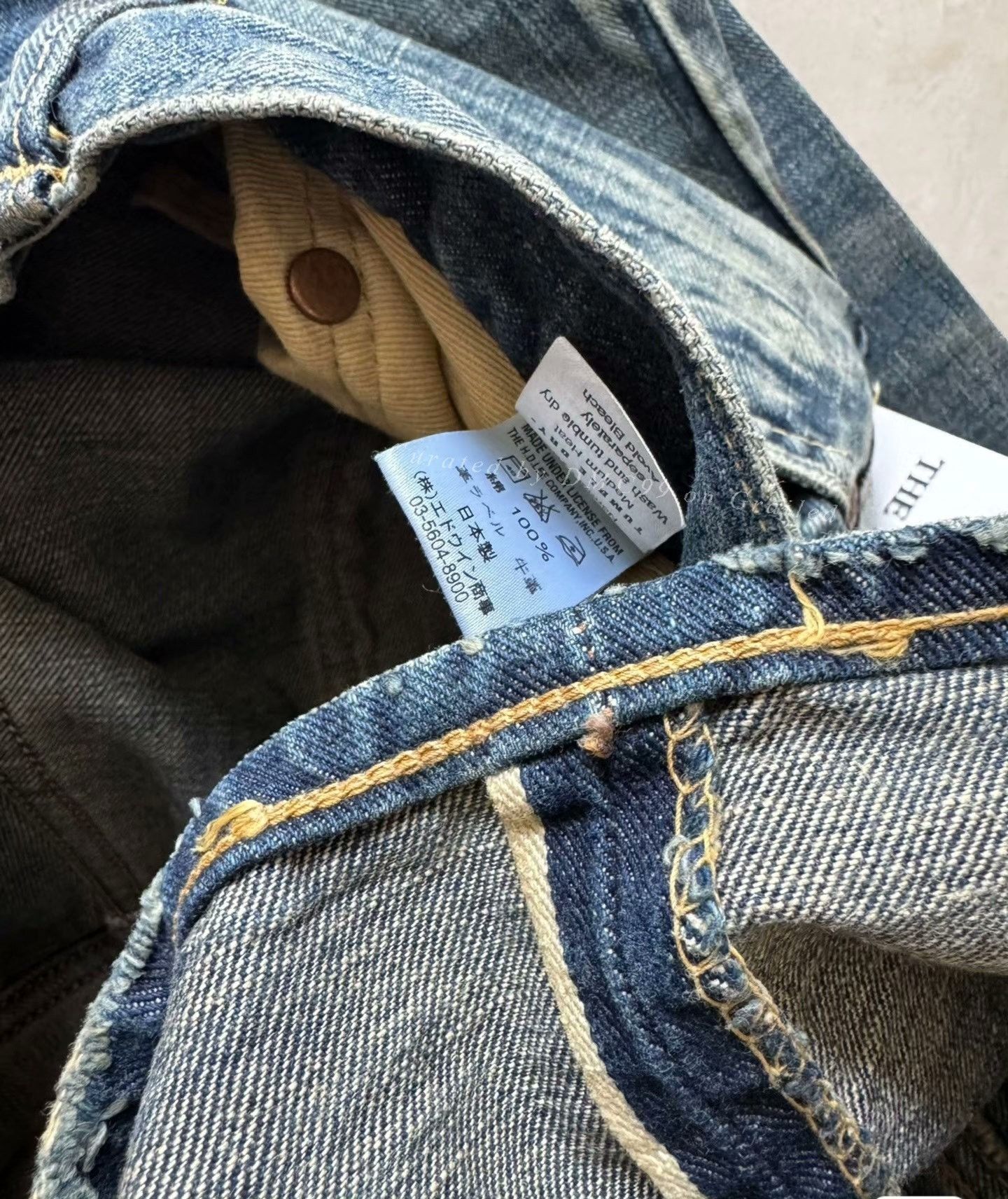 Lee Lee Real Vintage Riders 101Z Jeans Size US 30 / EU 46 - 4 Thumbnail