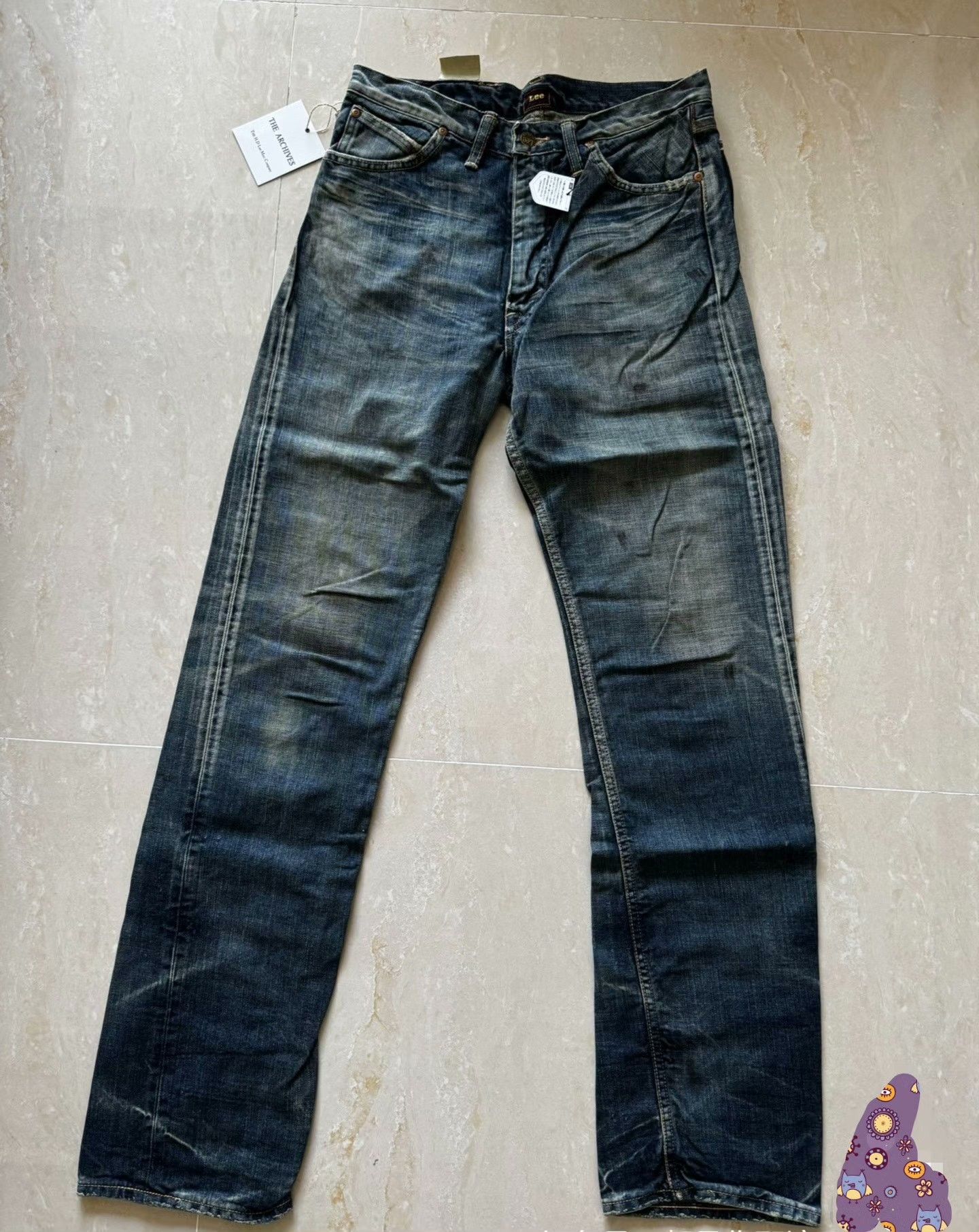 Lee Lee Real Vintage Riders 101Z Jeans Size US 30 / EU 46 - 5 Thumbnail