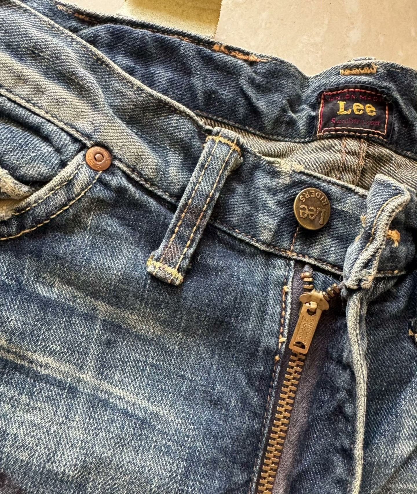 Lee Lee Real Vintage Riders 101Z Jeans Size US 30 / EU 46 - 2 Thumbnail
