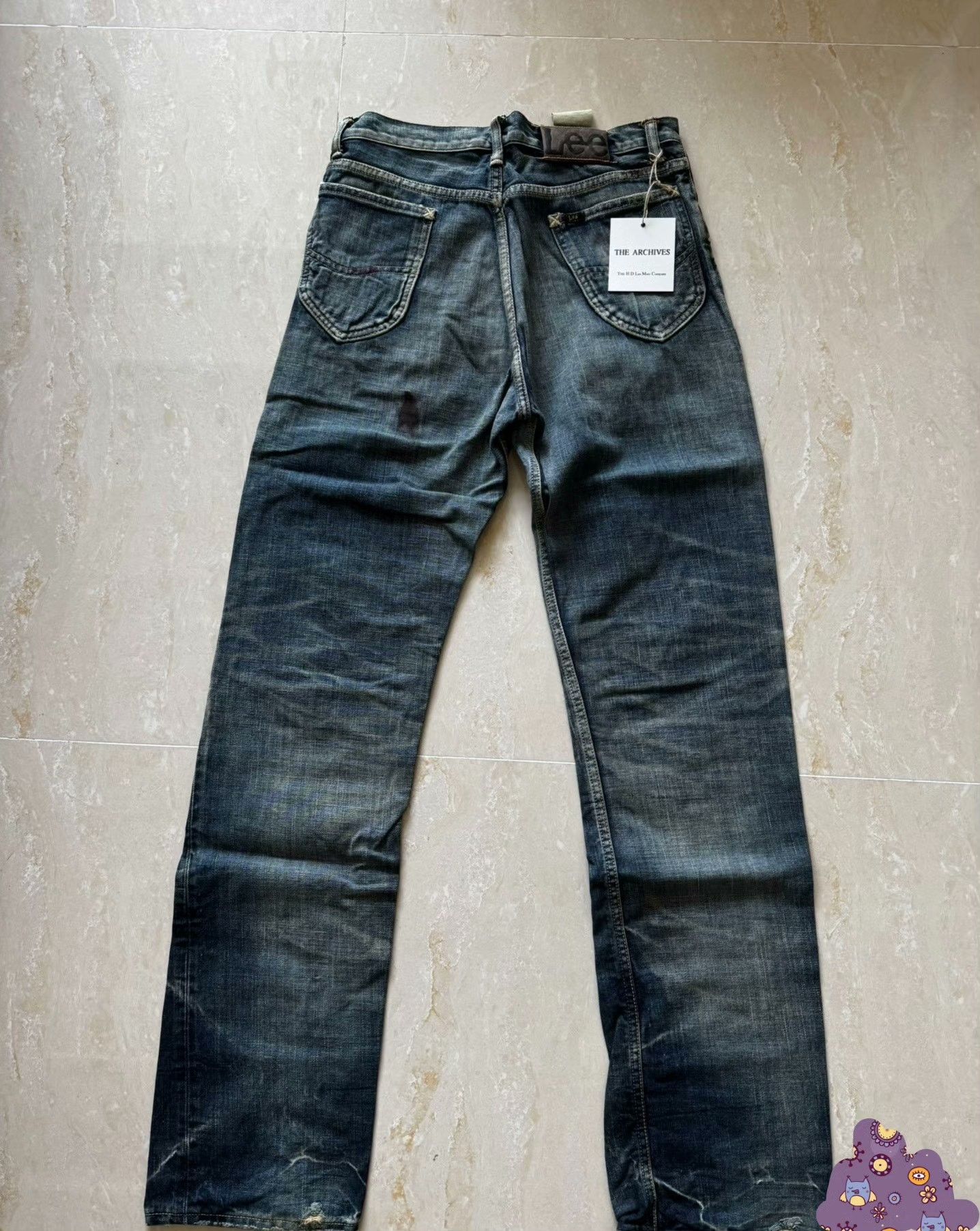 Lee Lee Real Vintage Riders 101Z Jeans Size US 30 / EU 46 - 6 Thumbnail