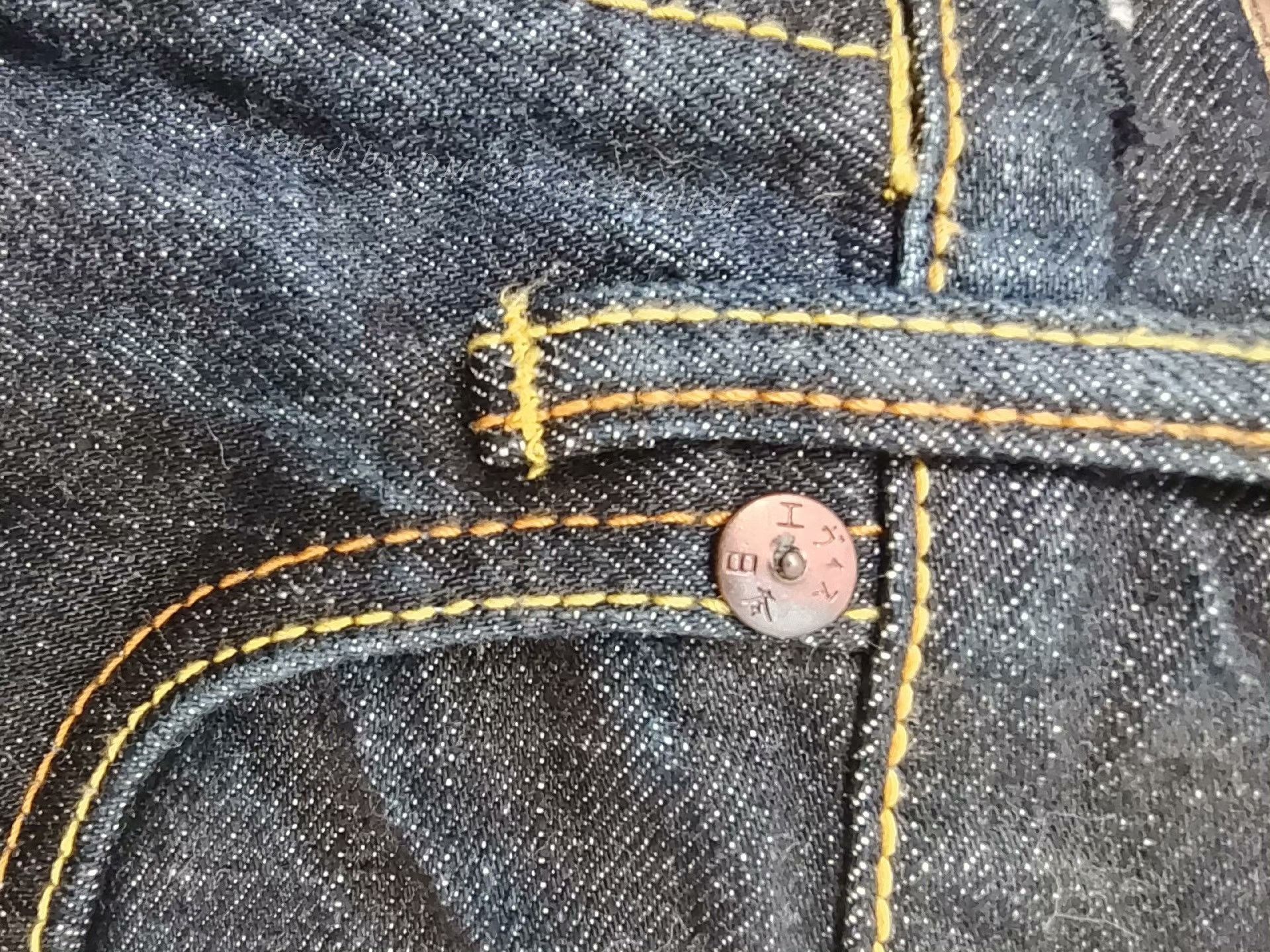 Evisu EVISU Raw Denim Jeans W30 Size US 30 / EU 46 - 6 Thumbnail
