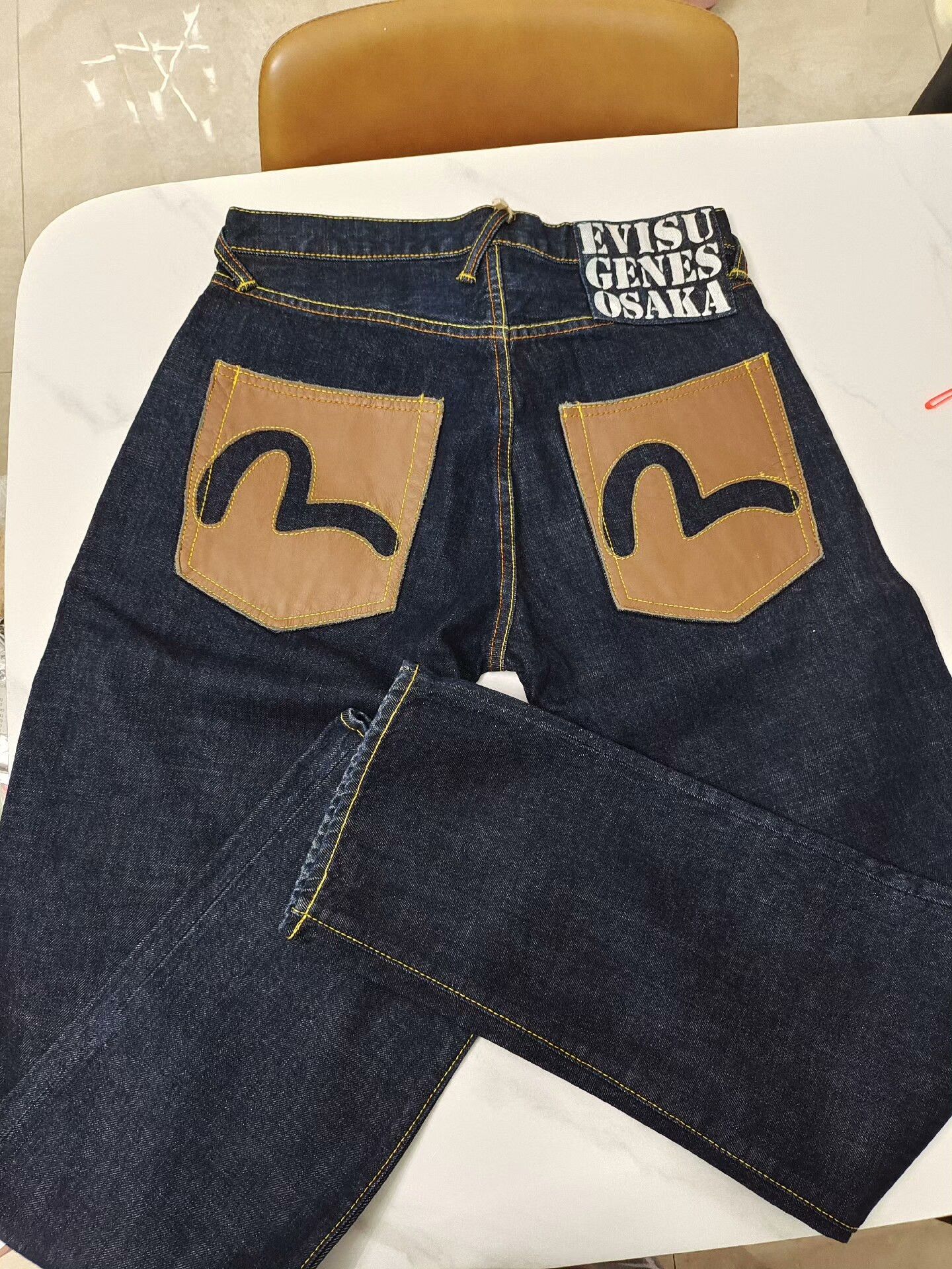 Evisu EVISU Raw Denim Jeans W30 Size US 30 / EU 46 - 4 Thumbnail