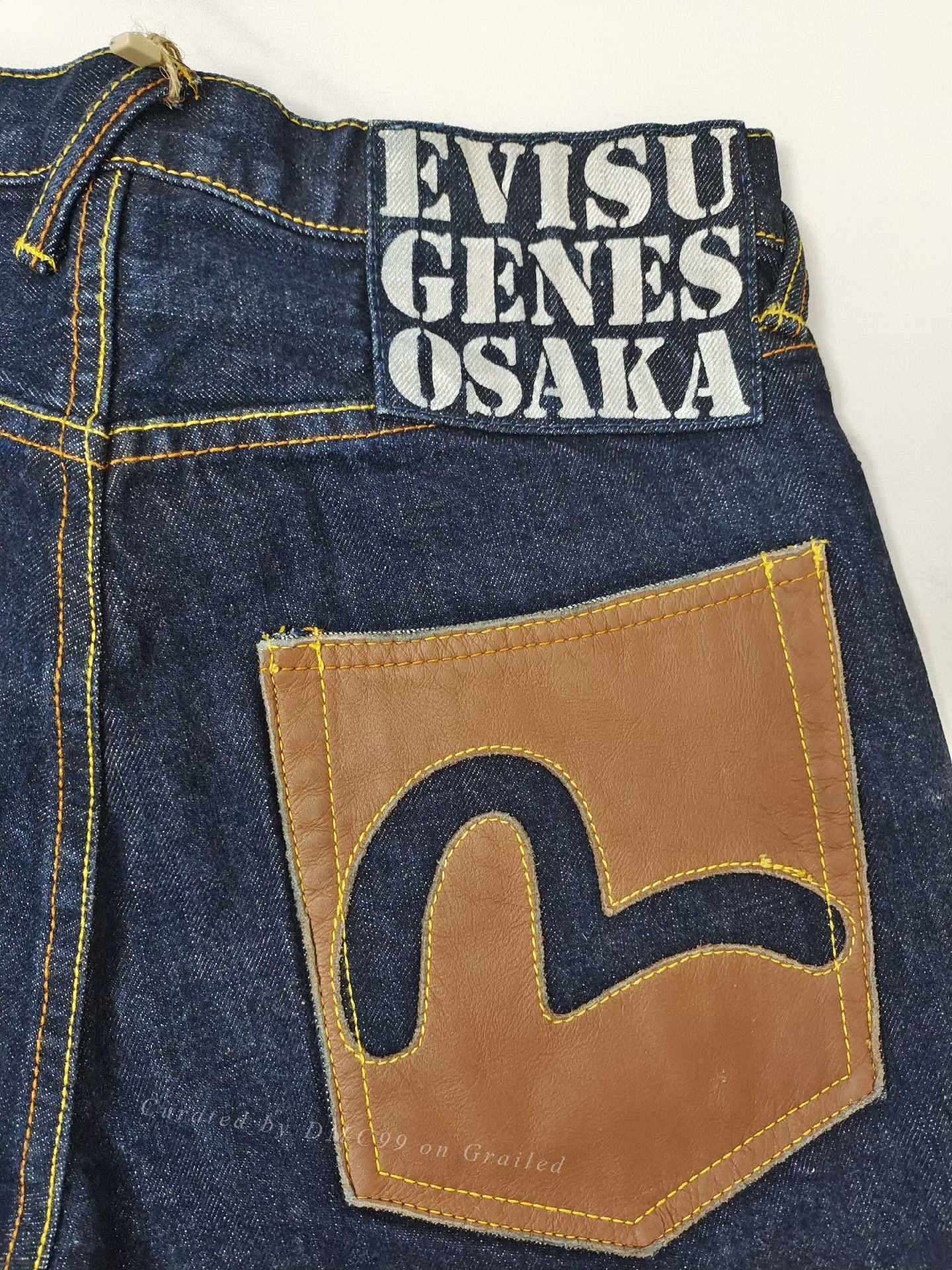 Evisu EVISU Raw Denim Jeans W30 Size US 30 / EU 46 - 7 Thumbnail