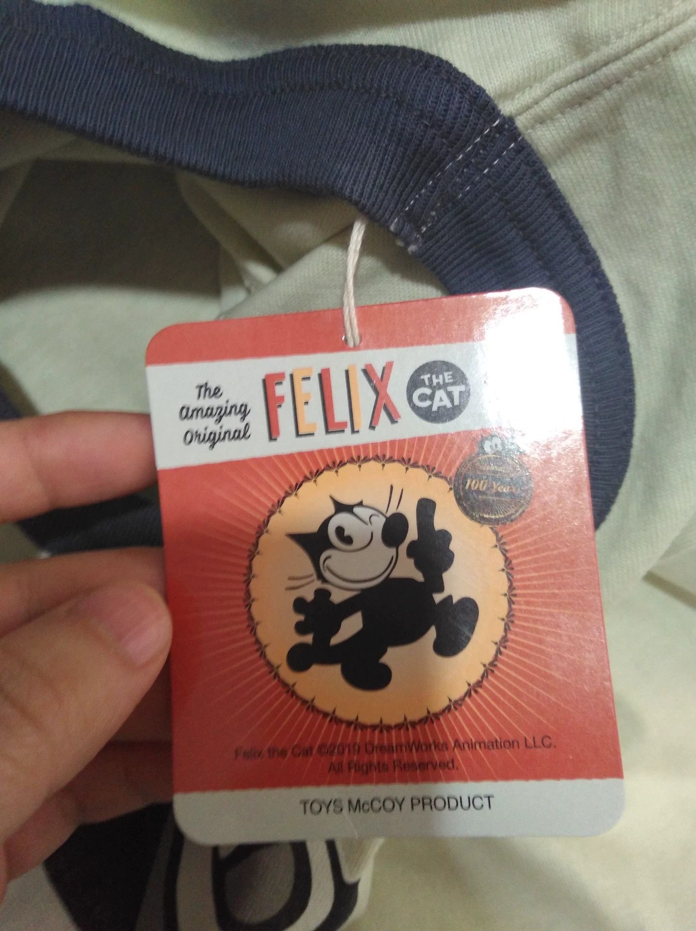 TOYS McCOY TOYS MCCOY Felix the Cat Thick Crewneck T-shirt Size US L / EU 52-54 / 3 - 5 Thumbnail