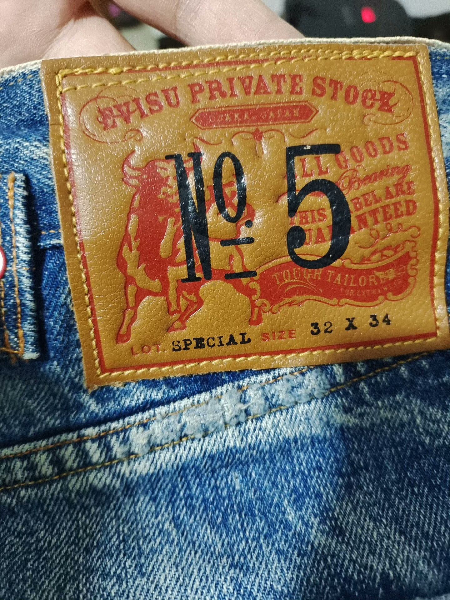 Evisu EVISU NO5 7-Year Wash Japan Denim Size US 32 / EU 48 - 7 Thumbnail