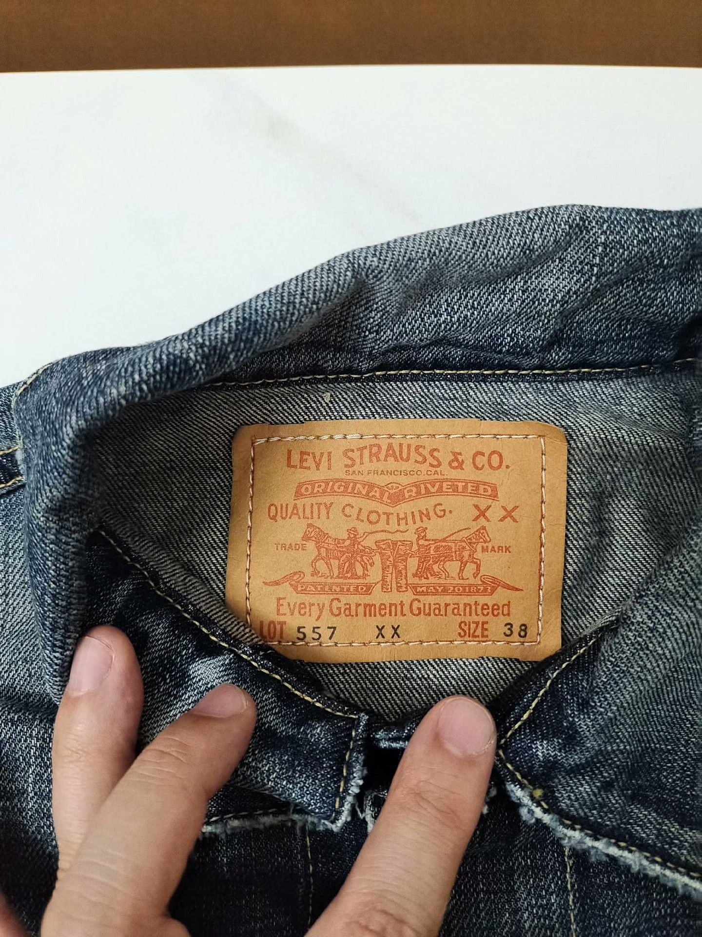 Levi's Vintage Clothing Levi's LVC 70557 Size 38 Size S / US 4 / IT 40 - 3 Thumbnail