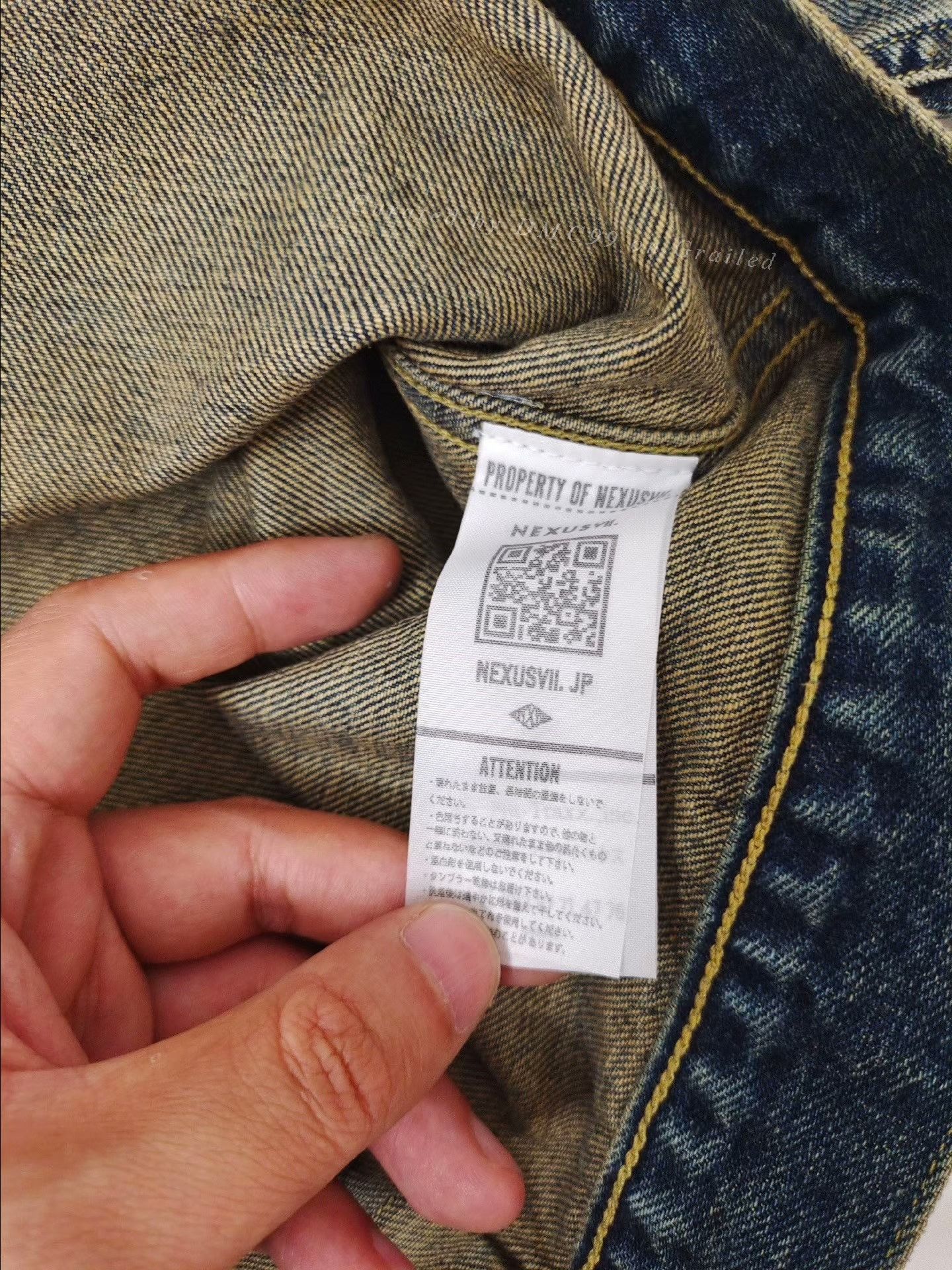 NEXUSVII NEXUSVII Damaged Denim Jacket Size US M / EU 48-50 / 2 - 7 Thumbnail