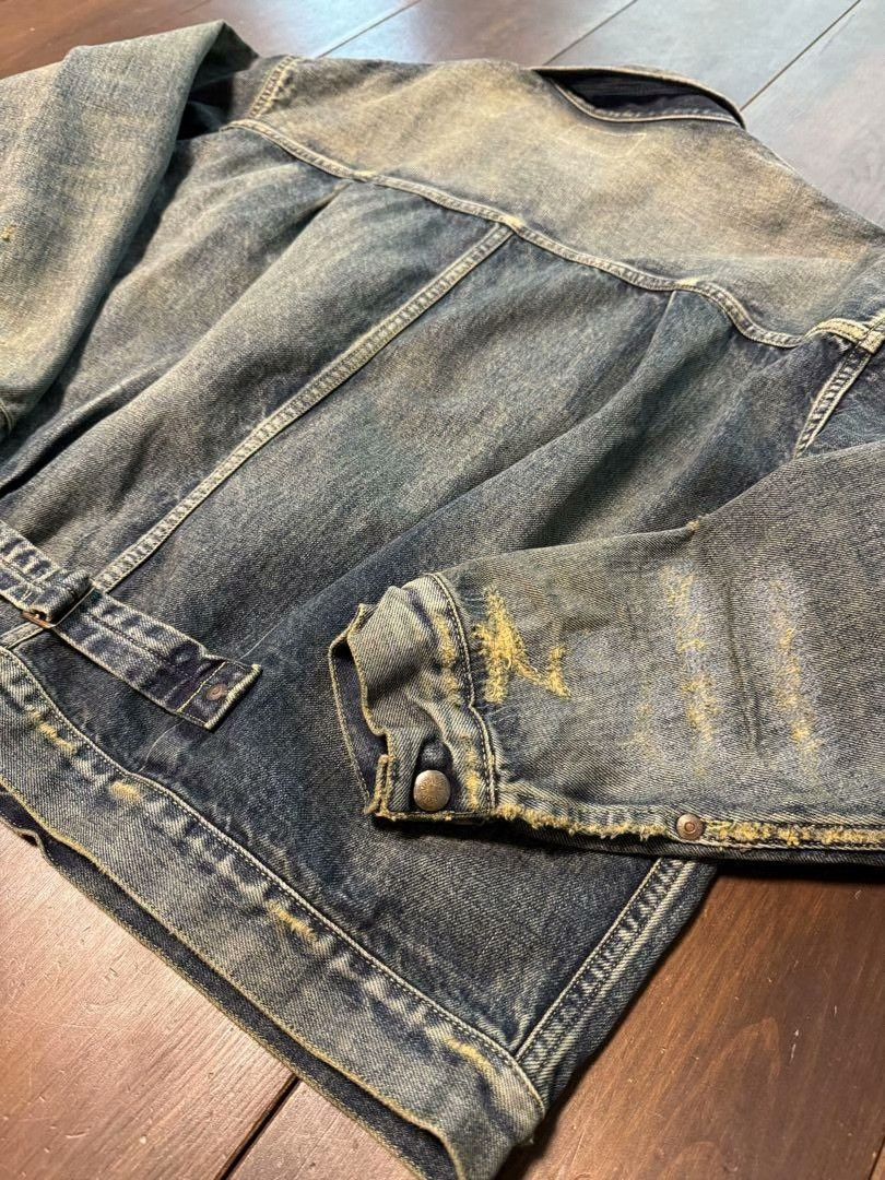 NEXUSVII NEXUSVII Damaged Denim Jacket Size US M / EU 48-50 / 2 - 4 Thumbnail