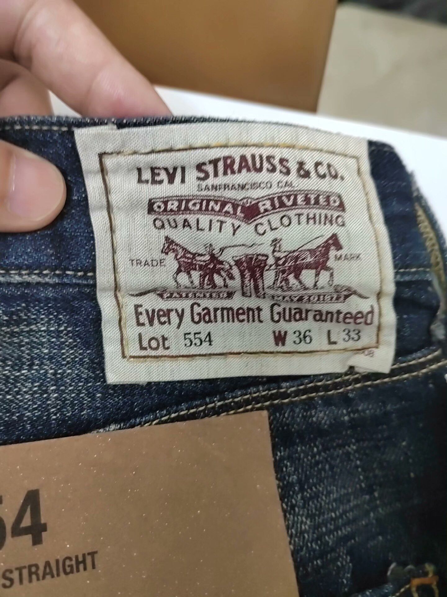 Levi's Levi's 554-0390 Japanese Version Size US 36 / EU 52 - 8 Thumbnail