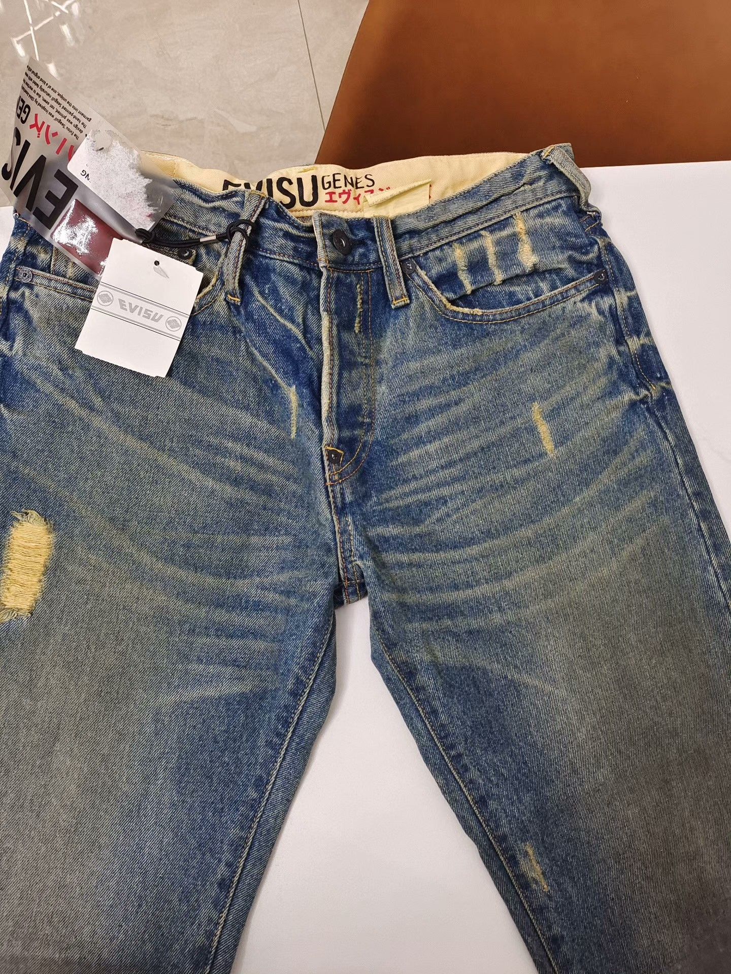 Evisu Early European EVISU Slim Jeans New Size US 32 / EU 48 - 2 Thumbnail