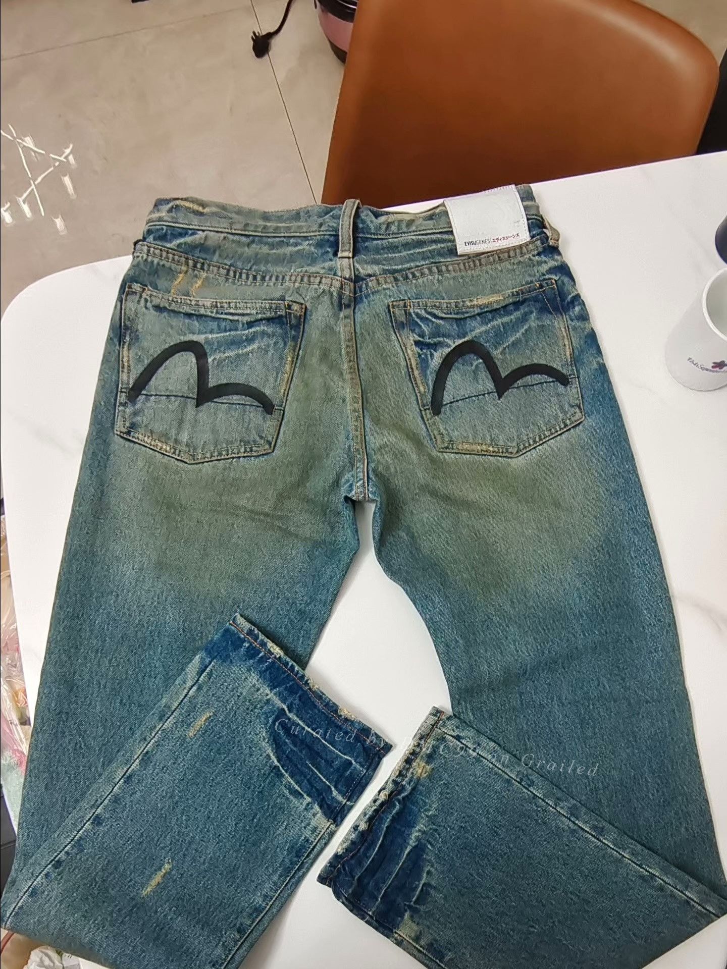 Evisu Early European EVISU Slim Jeans New Size US 32 / EU 48 - 6 Thumbnail