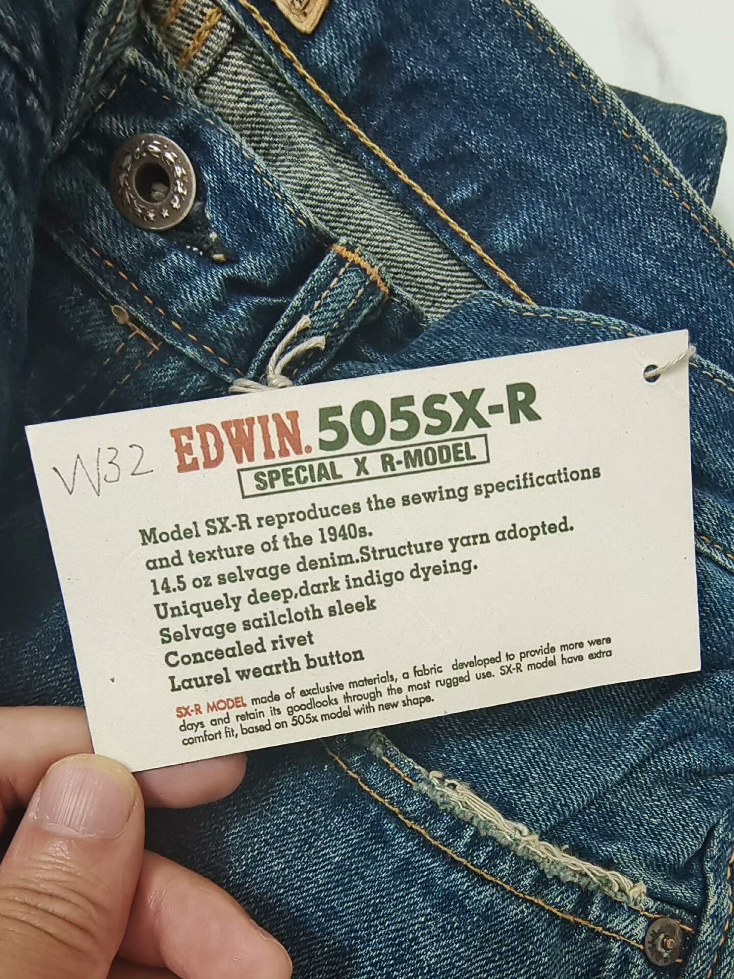 Edwin EDWIN 90s Limited Edition Jeans Size US 32 / EU 48 - 9 Thumbnail