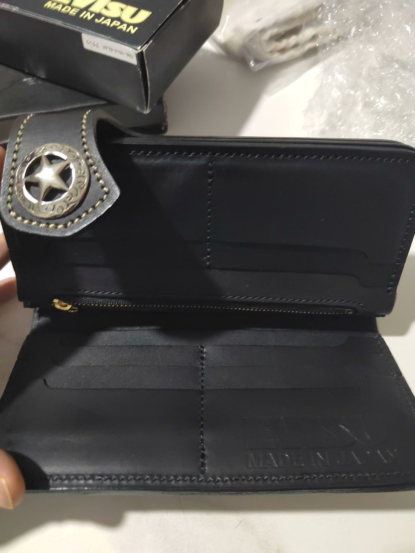 Evisu EVISU Japanese Black Wallet Size ONE SIZE - 5 Thumbnail