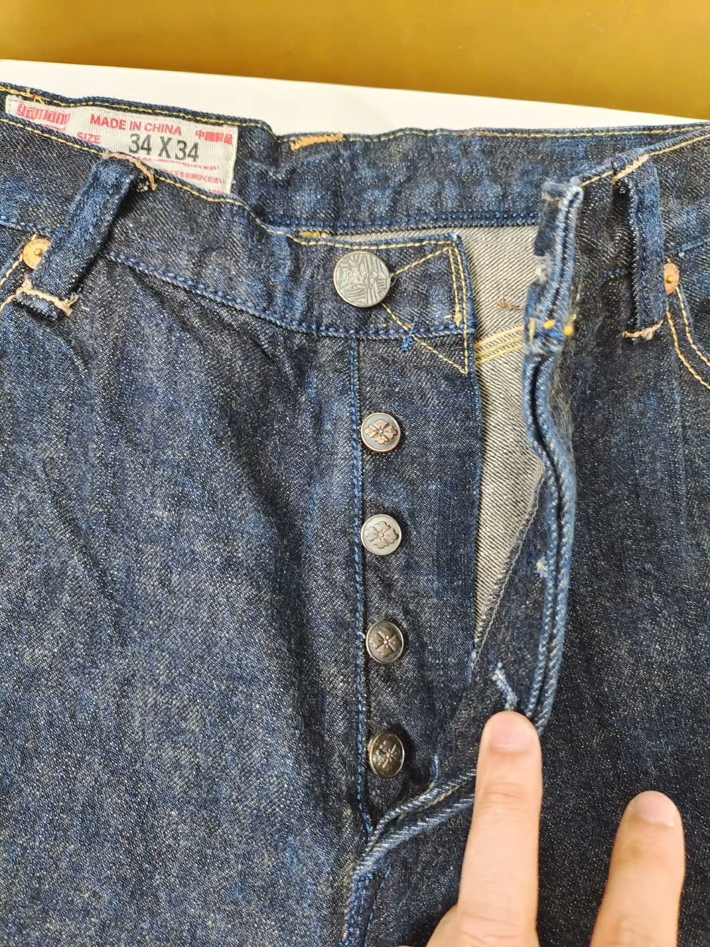 Evisu EVISU YAMANE Japan Jeans 0015 W34L34 Size US 34 / EU 50 - 3 Thumbnail