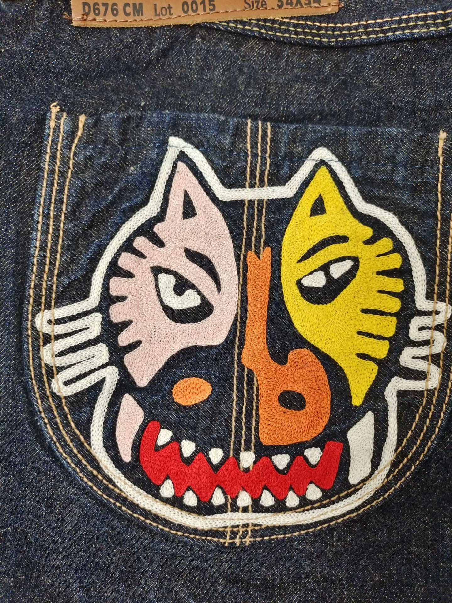 Evisu EVISU YAMANE Japan Jeans 0015 W34L34 Size US 34 / EU 50 - 8 Thumbnail