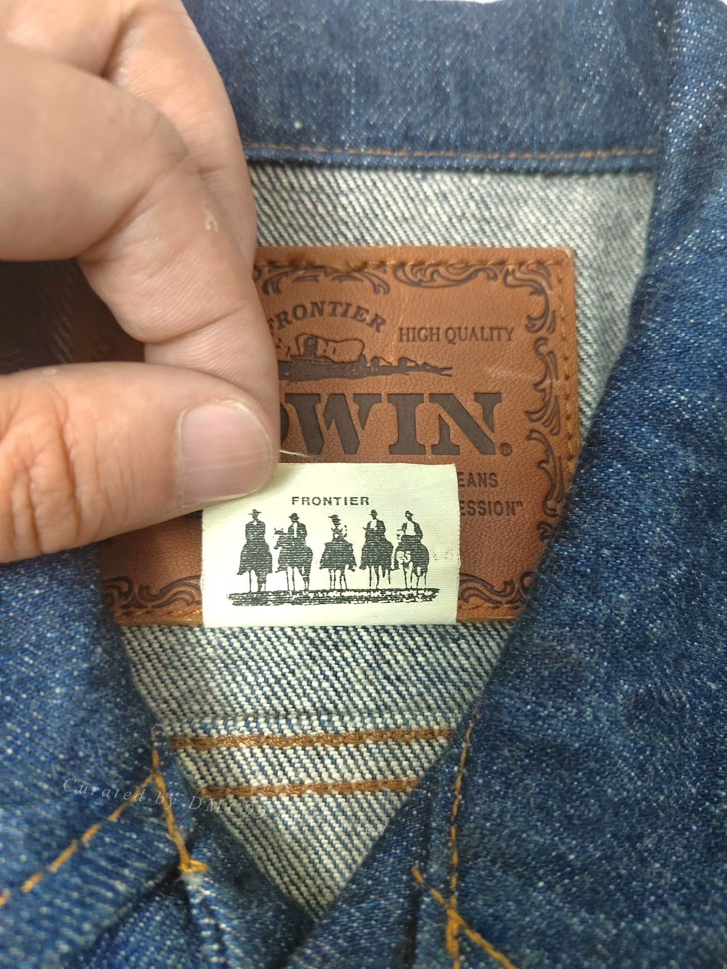 Edwin Vintage EDWIN Japan-Made Denim Jacket Size US L / EU 52-54 / 3 - 4 Thumbnail