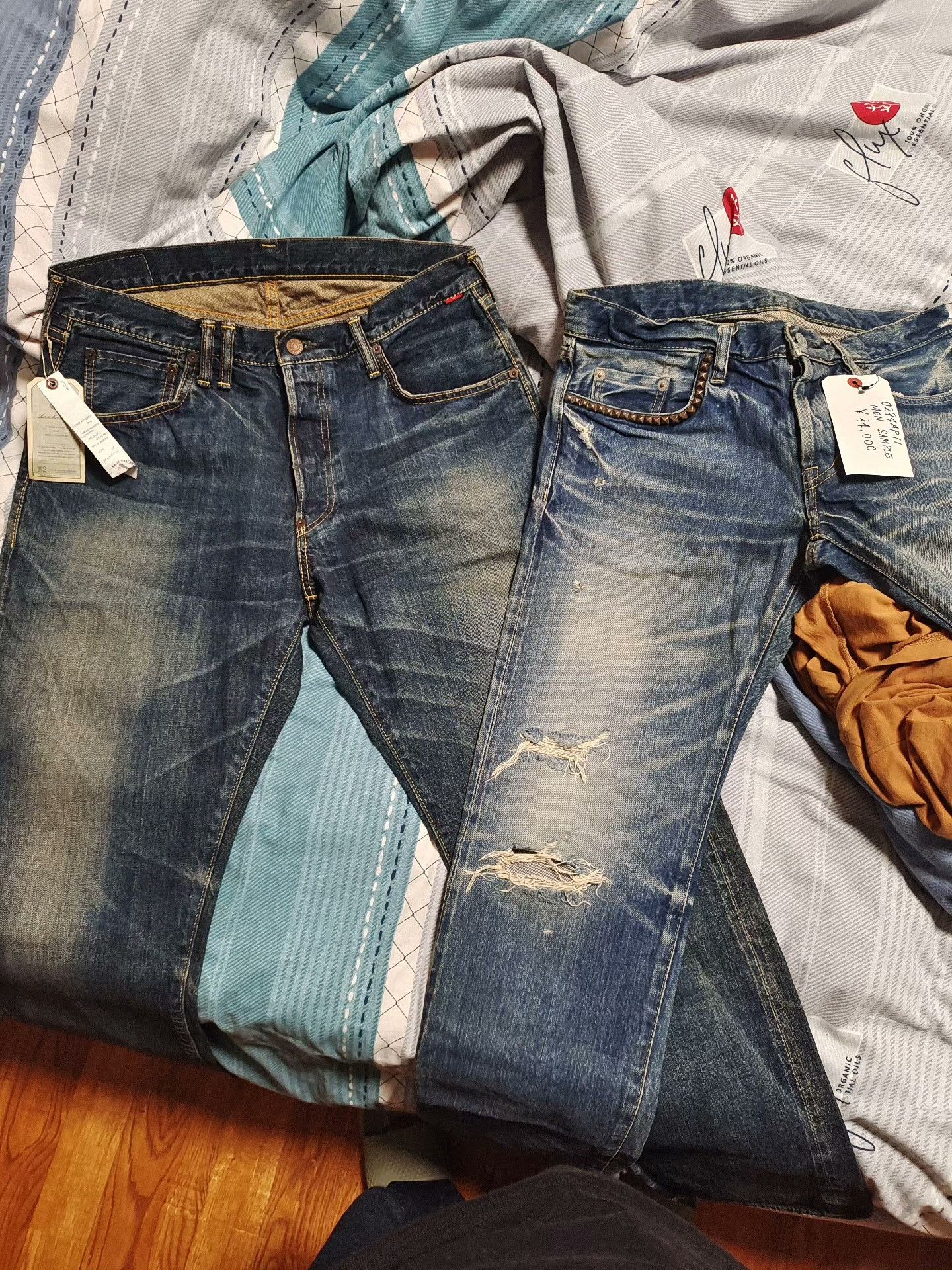 ANACHRONORM Anachrouorm Men's Denim Jeans Size US 34 / EU 50 - 9 Thumbnail