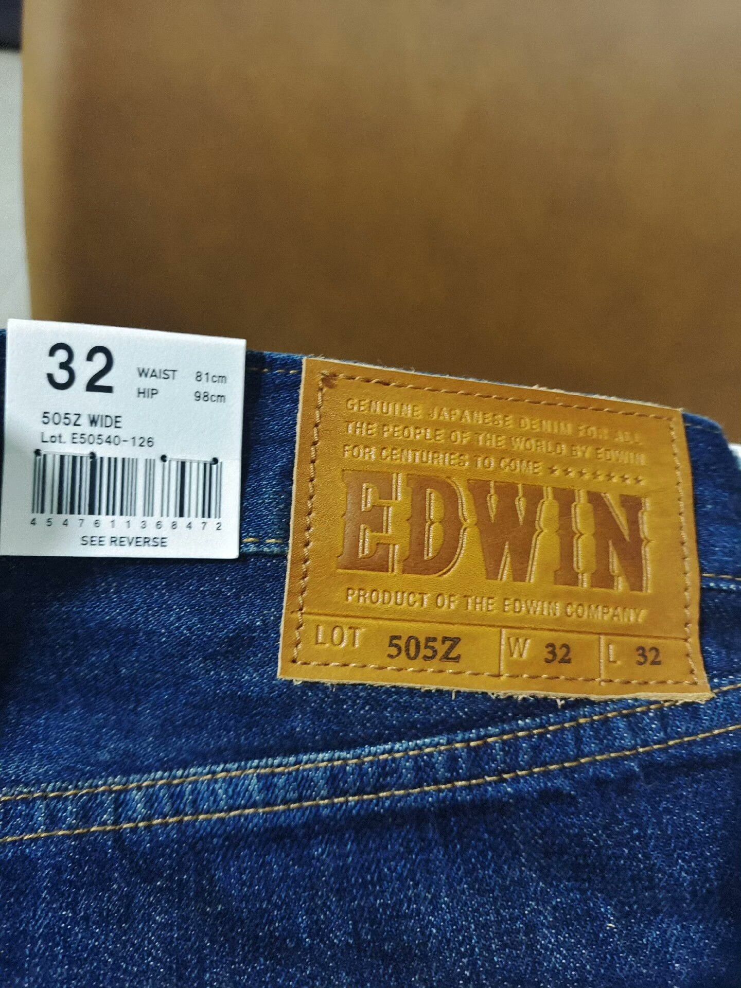 Edwin EDWIN 505Z Washed Jeans Size US 32 / EU 48 - 8 Thumbnail