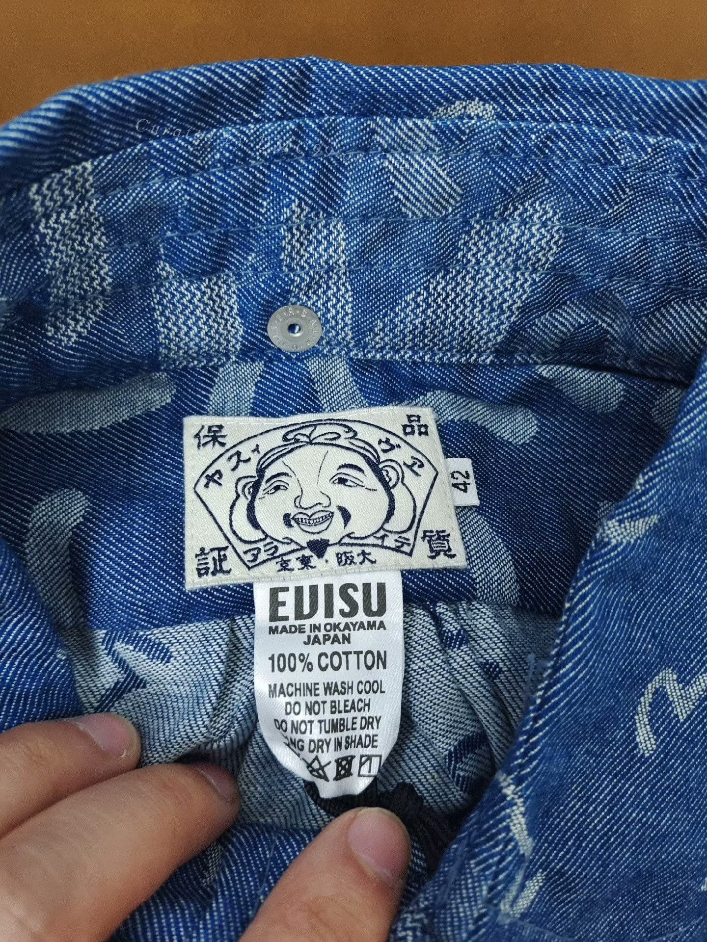 Evisu New Japanese EVISU Shirt Size US XS / EU 42 / 0 - 3 Thumbnail