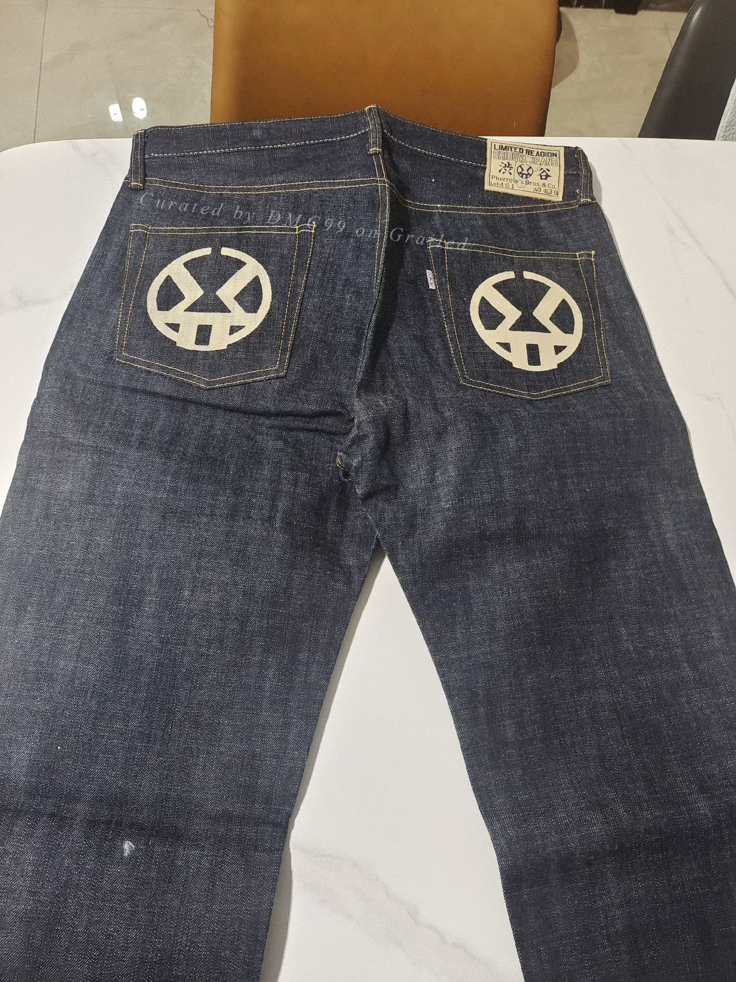 Blue Blue Japan Stormy Blue Shibuya Limited Jeans Size US 34 / EU 50 - 3 Thumbnail