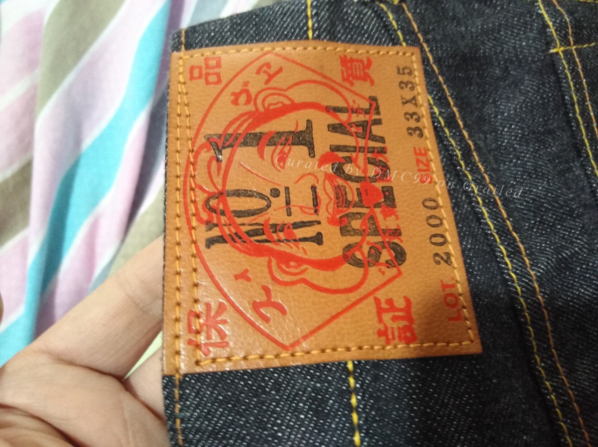 Evisu New Evisu Japan NO12000 Jeans Size US 33 - 4 Thumbnail
