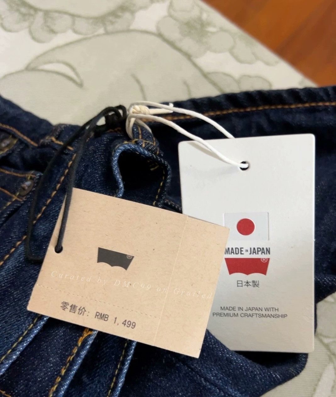 Levi's New Levi's Men's Jeans Size US 34 / EU 50 - 5 Thumbnail