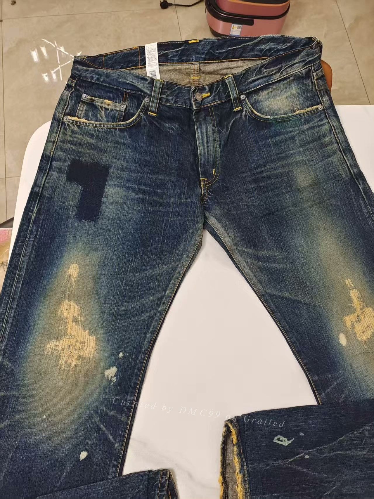 Edwin EDWIN Washed Denim Jeans Size US 36 / EU 52 - 8 Thumbnail