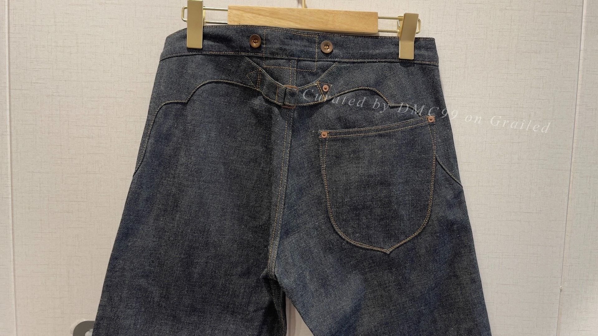 Vintage FAT BOY CLOTHING Limited Selvage Denim Pants Size US 30 / EU 46 - 5 Thumbnail