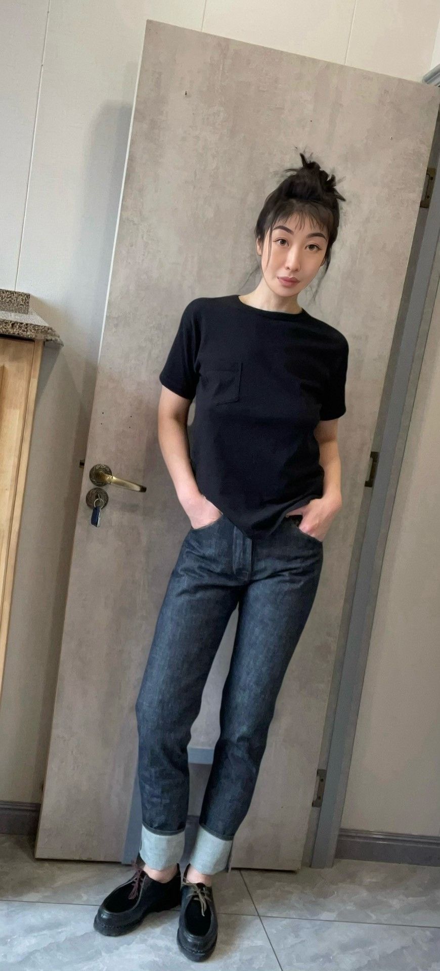 Vintage FAT BOY CLOTHING Limited Selvage Denim Pants Size US 30 / EU 46 - 6 Thumbnail