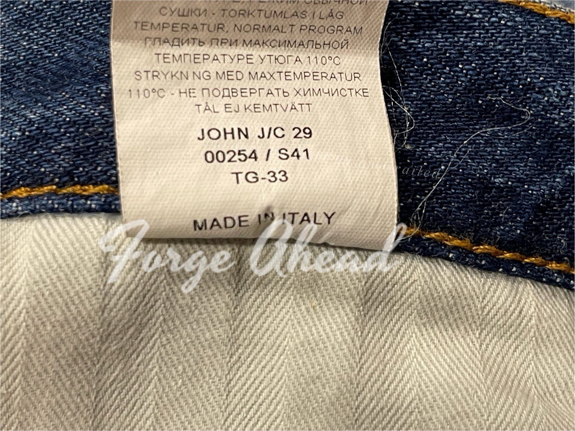 Fortela Fortela JOHN Light Wash Distressed Denim Pants Size US 33 - 8 Thumbnail