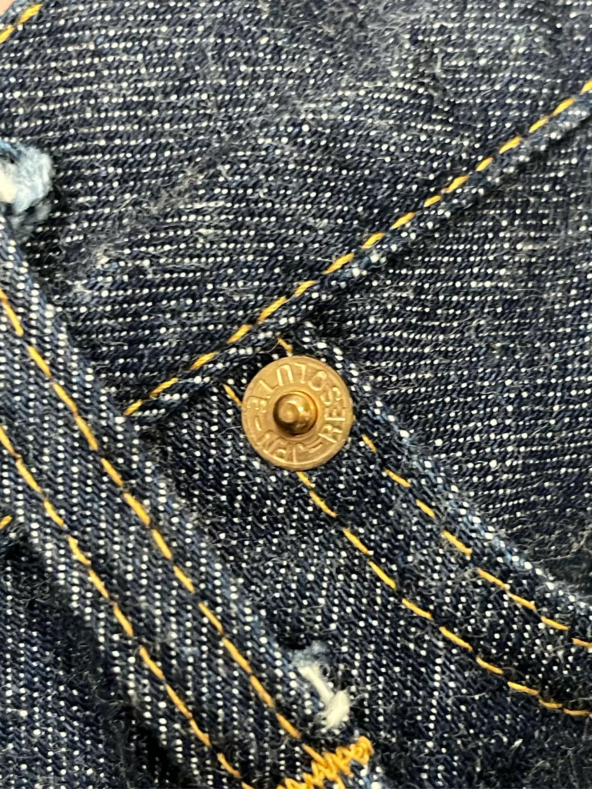 RESOLUTE RESOLUTE 13.75OZ Denim Pants Size US 34 / EU 50 - 7 Thumbnail