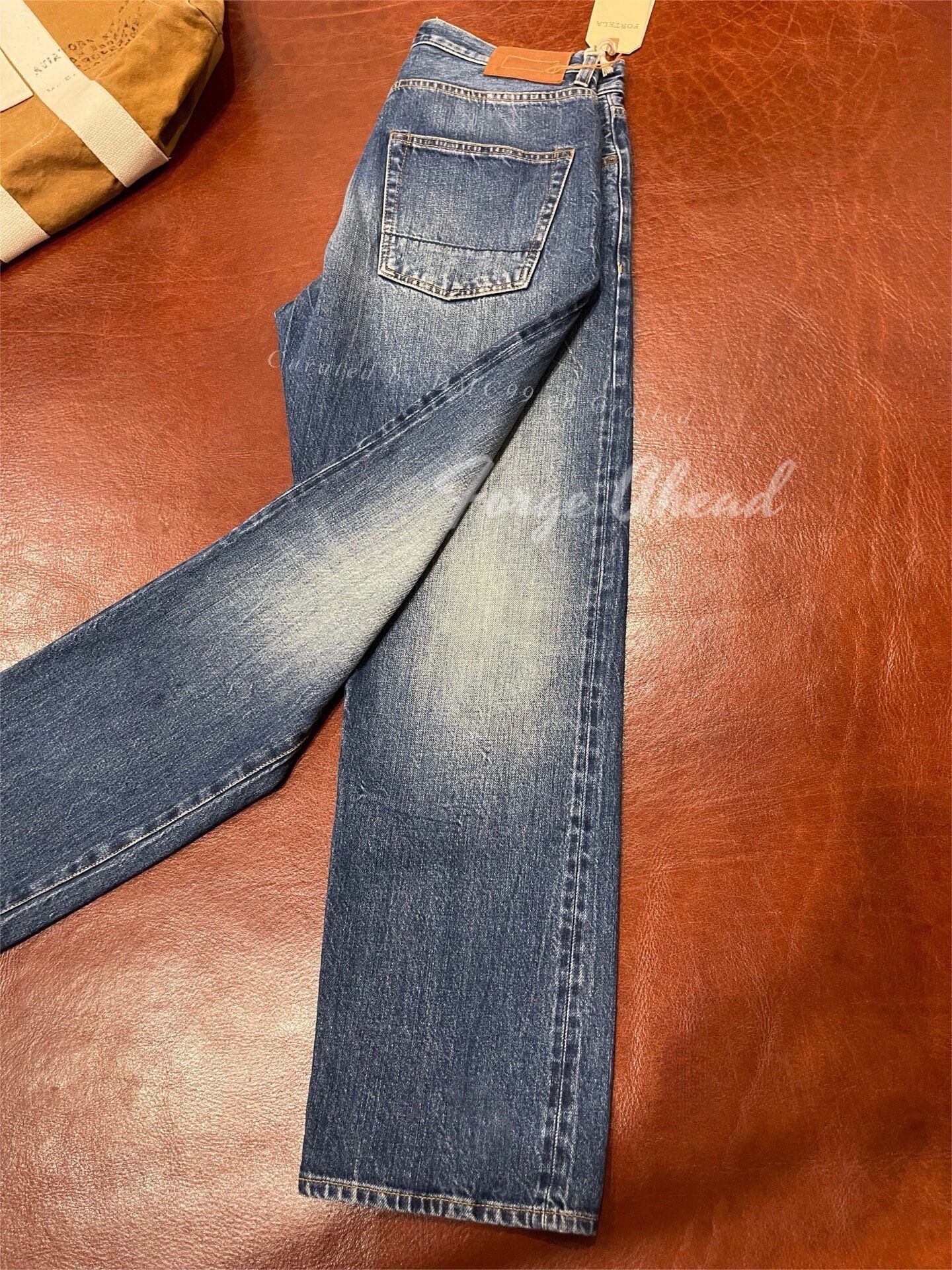 Fortela Fortela JOHN Light Wash Vintage Denim Pants Size US 32 / EU 48 - 5 Thumbnail