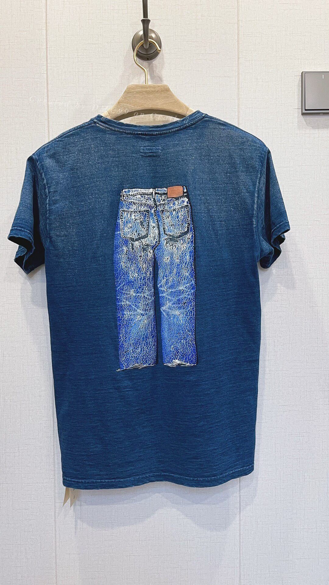 Kapital Kapital Indigo Jeans Print Distressed T-shirt Size US L / EU 52-54 / 3 - 2 Thumbnail