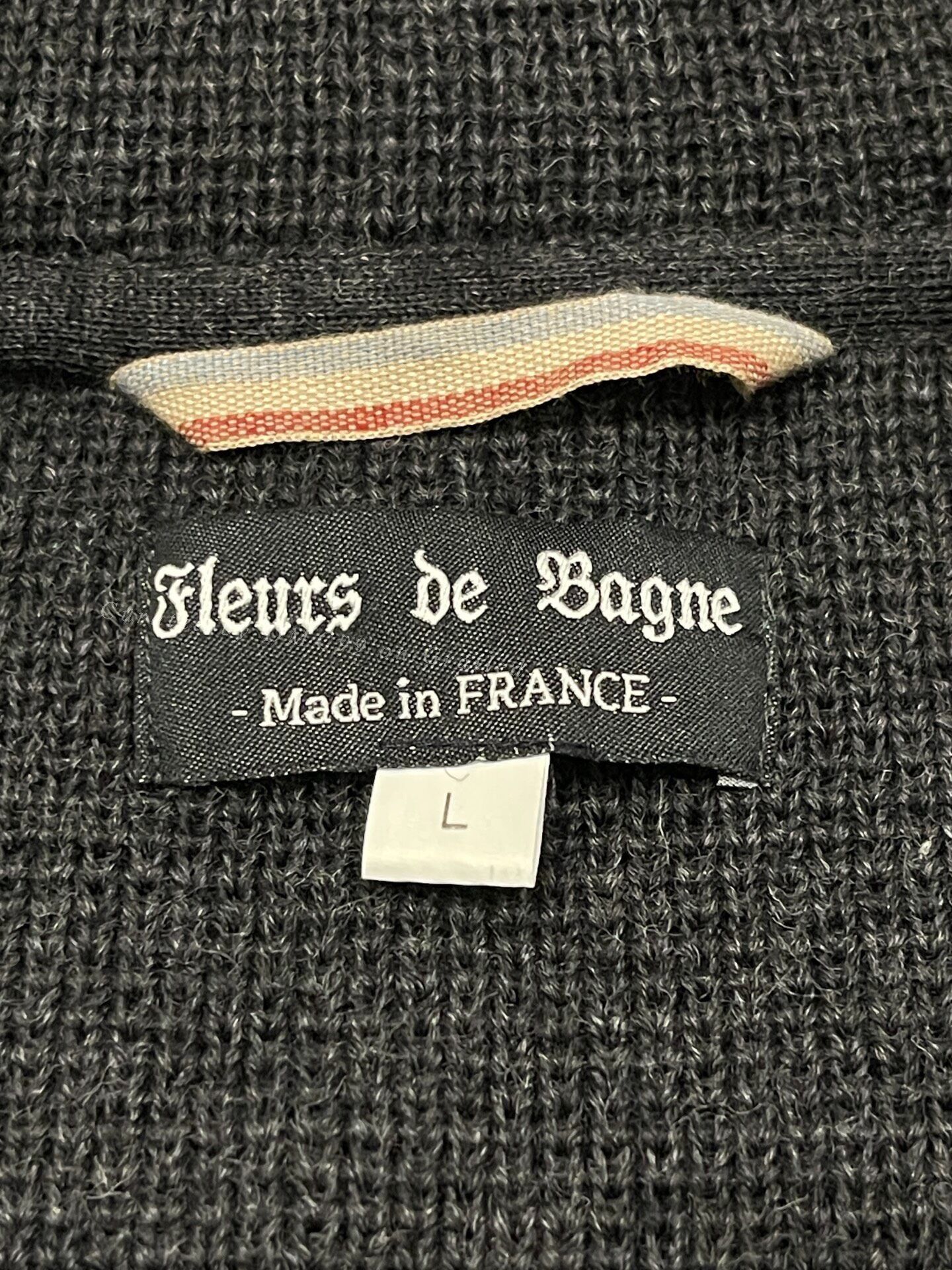 FLAX FLEURS DE BAGNE Shawl Collar Wool Cardigan Size US XXL / EU 58 / 5 - 4 Thumbnail
